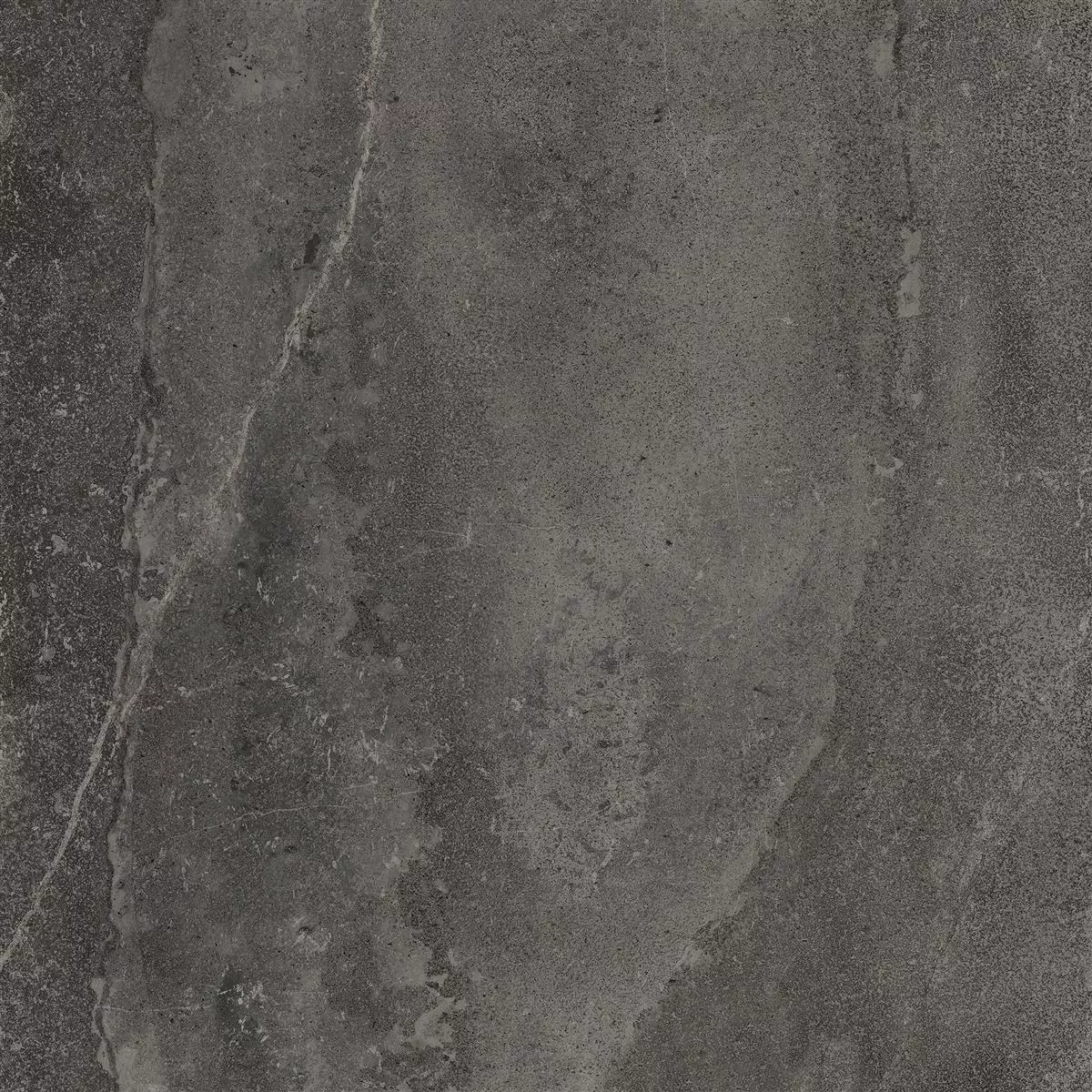 Terrassenplatten Feinsteinzeug Hammond Anthrazit 60x60x2 cm Terrassenplatten Feinsteinzeug Hammond Anthrazit 60x60x2 cm
