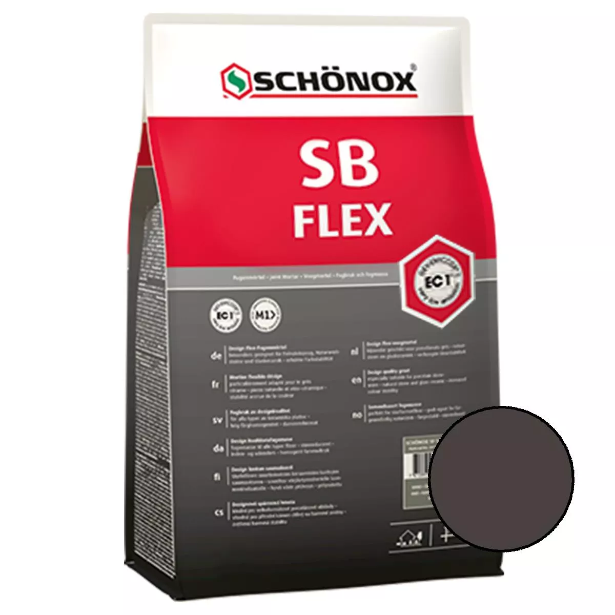 Fugenmörtel Schönox SB Flex Anthrazit 15 Kg