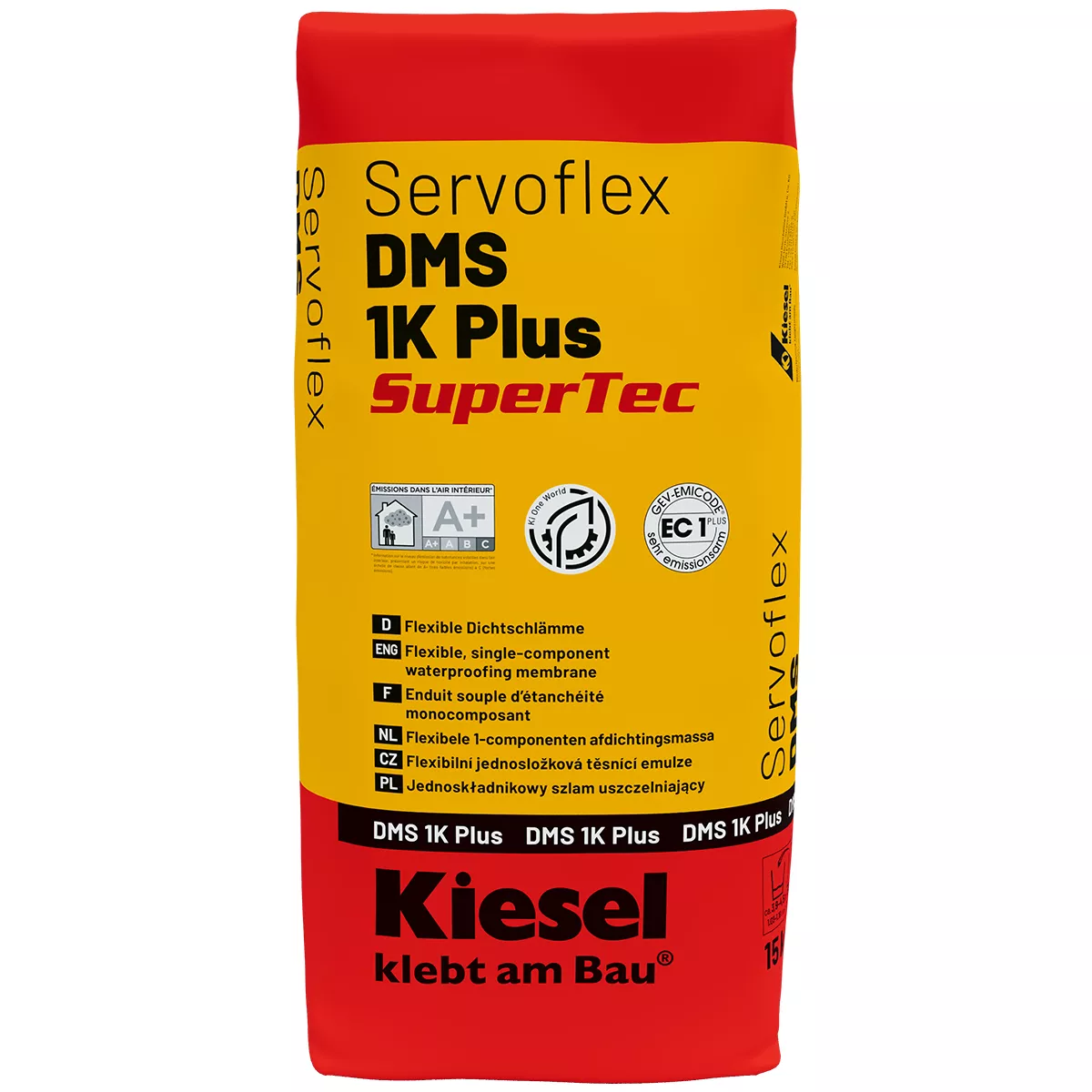 Flexible Dichtschlämme Kiesel Servoflex DMS 1K Plus 15 Kg Flexible Dichtschlämme Kiesel Servoflex DMS 1K Plus 15 Kg