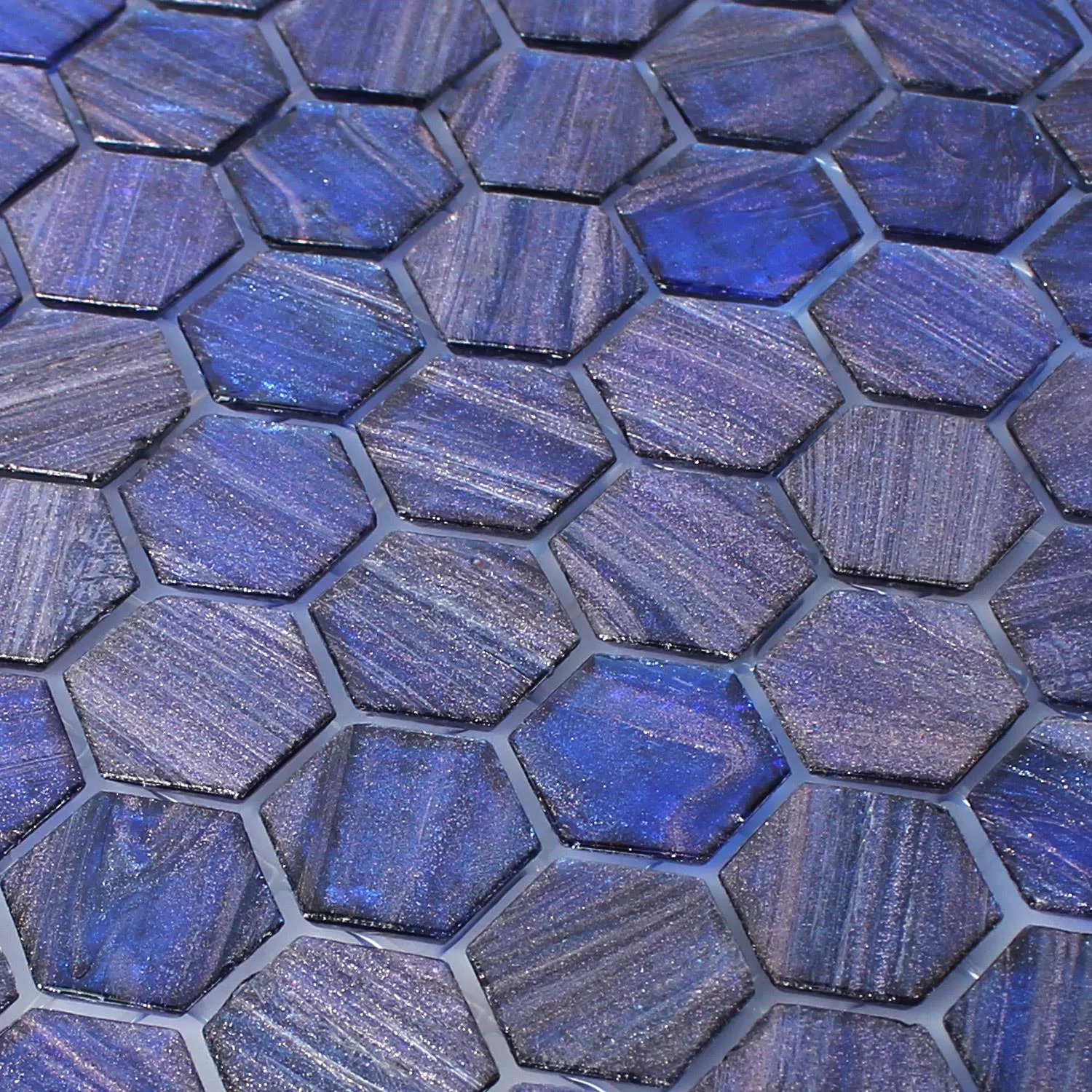 Mosaikfliesen Trend-Vi Glas Hexagonal 239
