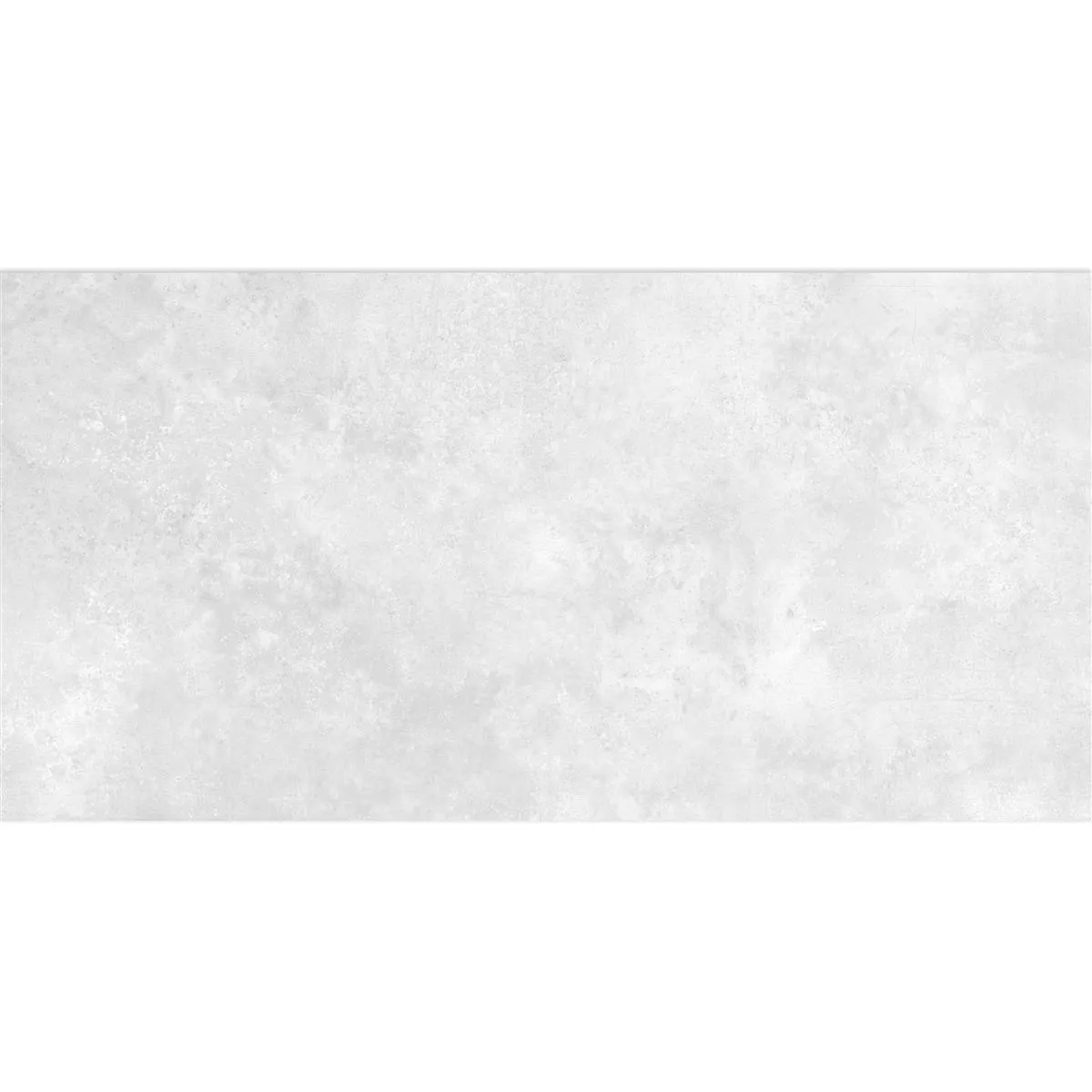 Bodenfliese Illusion Metalloptik Lappato Weiß 30x60cm