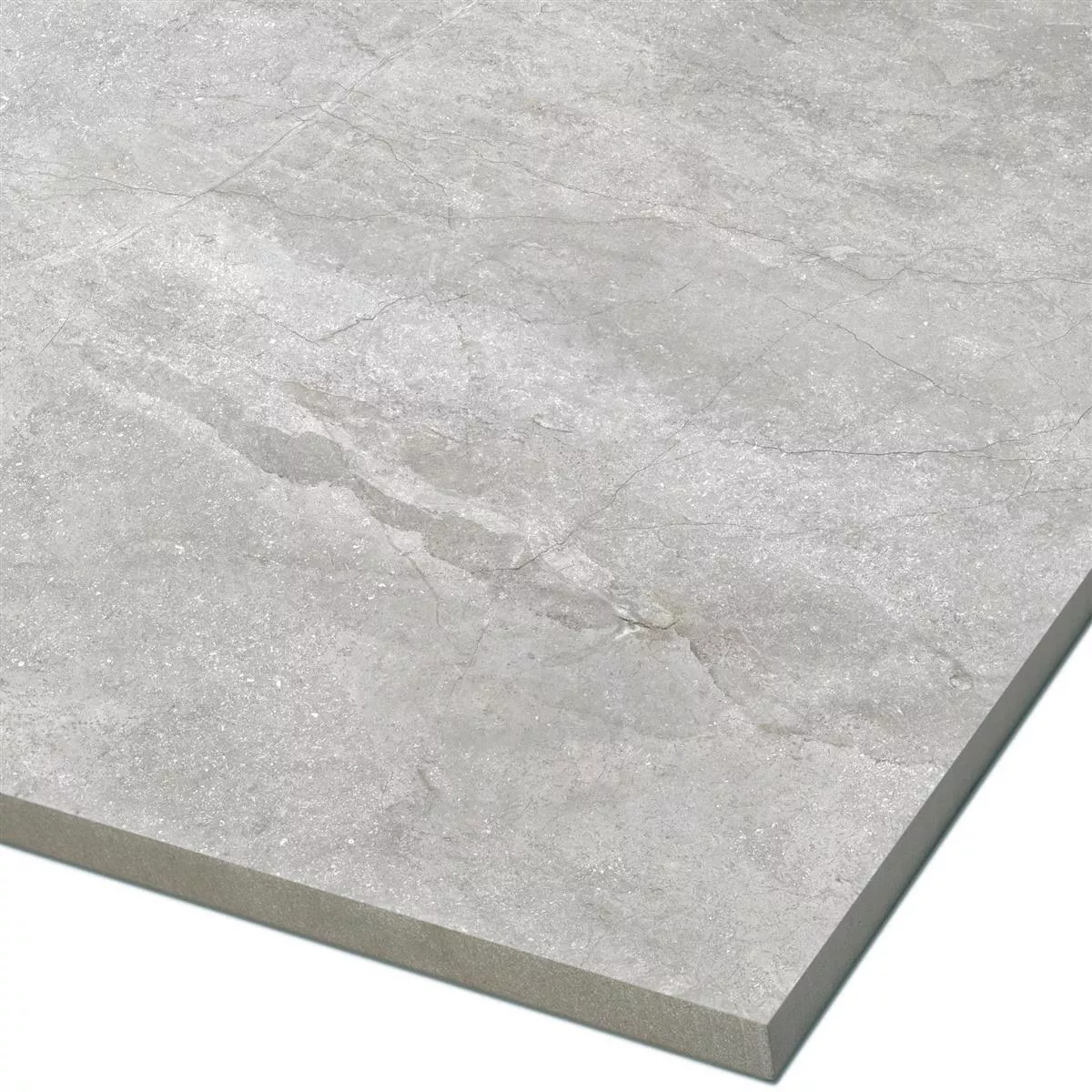 Carrelage Sol Et Mur Pangea Marbre Optique Mat Argent 120x120cm