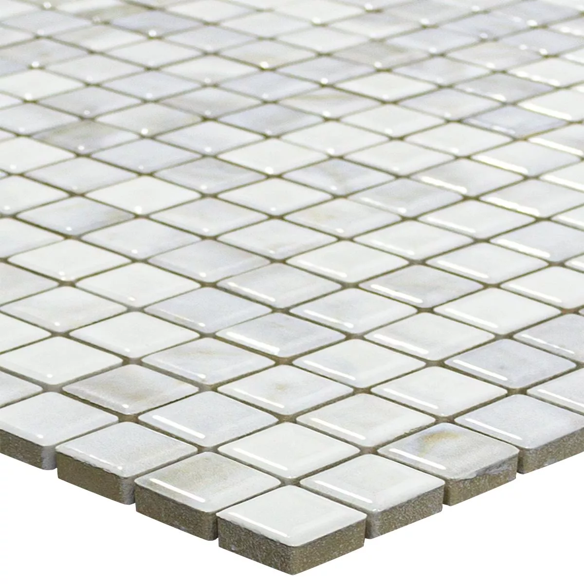 Céramique Mosaïque Carrelage Elysium Marbre Optique Blanc 12