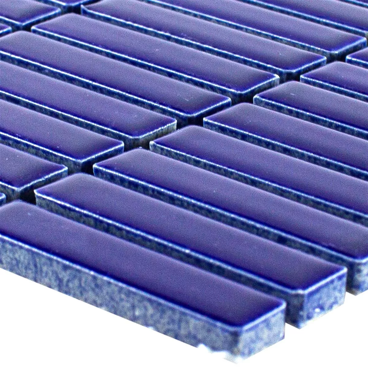 Keramik Mosaik Fliesen Maytown Blau Glänzend Keramik Mosaik Fliesen Maytown Blau Glänzend