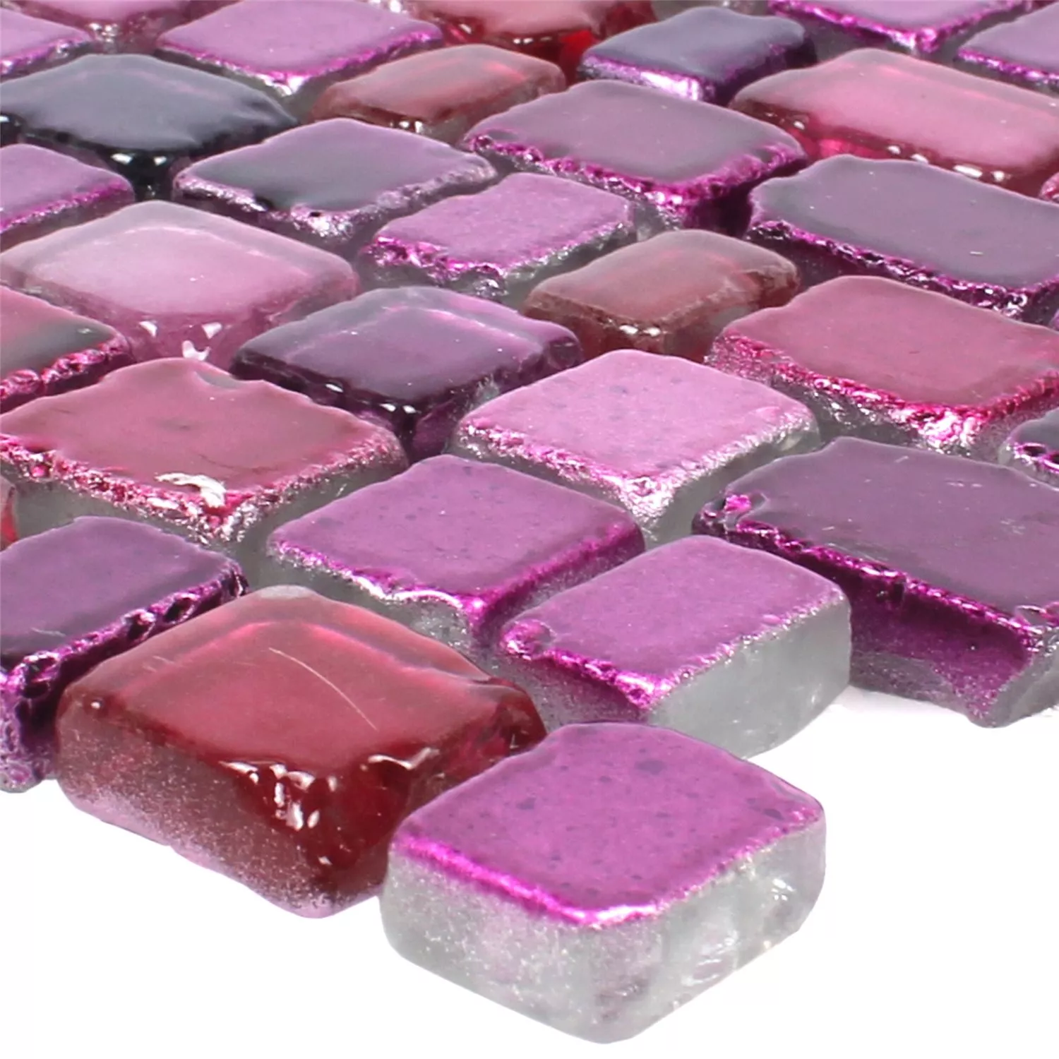 Mosaikfliesen Glas Roxy Violett