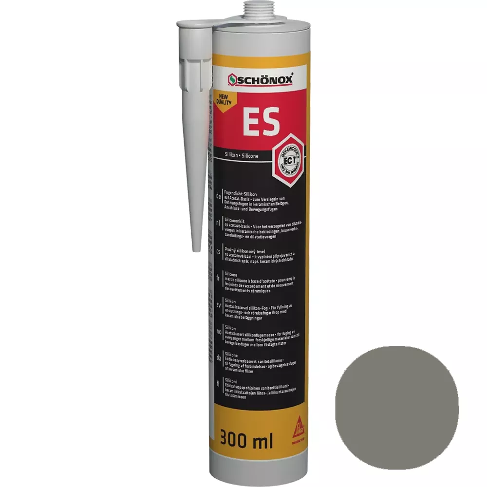 Schönox ES Grau Fugendicht- Silikon (300ml) Schönox ES Grau Fugendicht- Silikon (300ml)