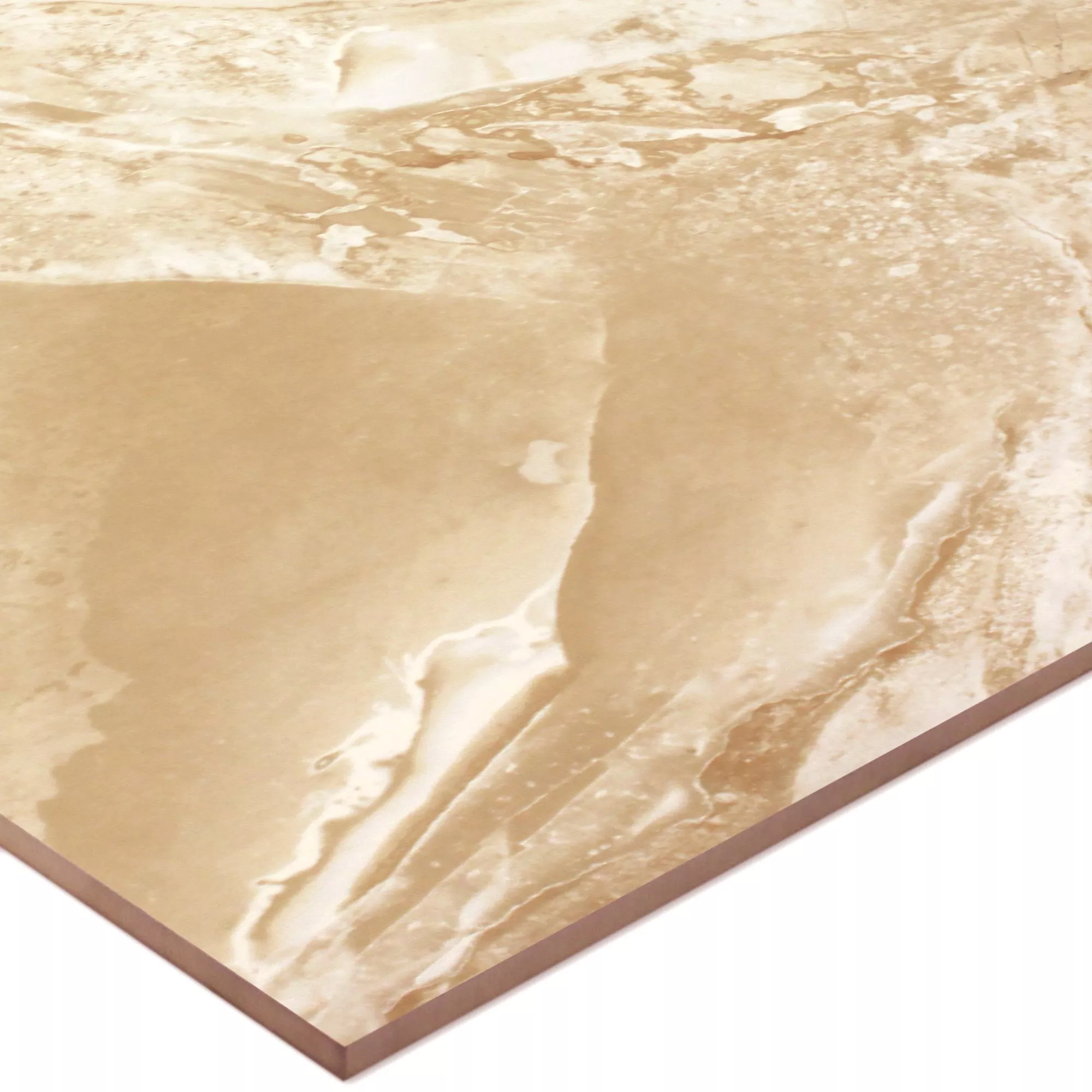 Piastrelle Marmo Ottica Himalaya Sabbia Lucidato 60x60cm