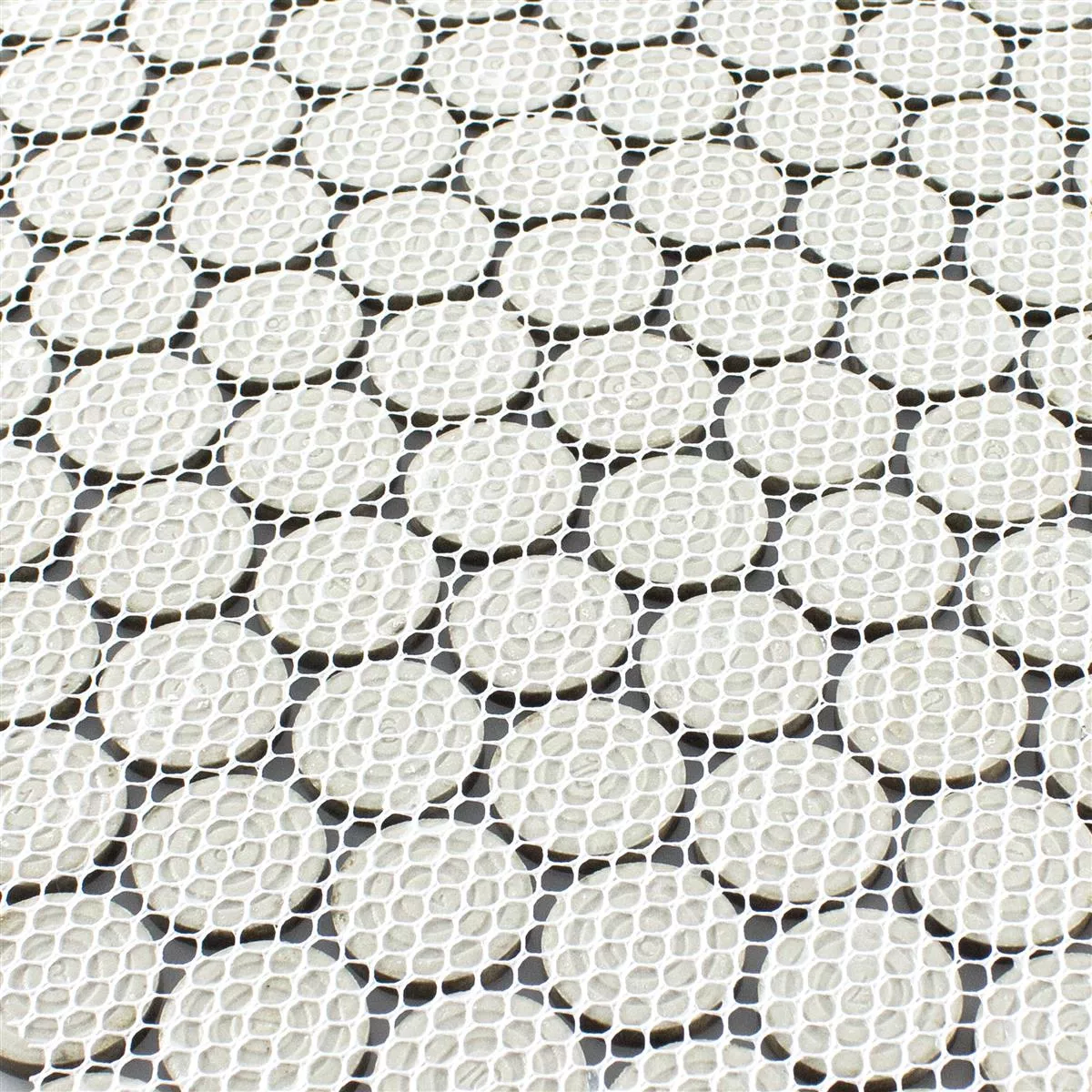 Échantillon Céramique Bouton Mosaïque Carrelage Mission Bleu