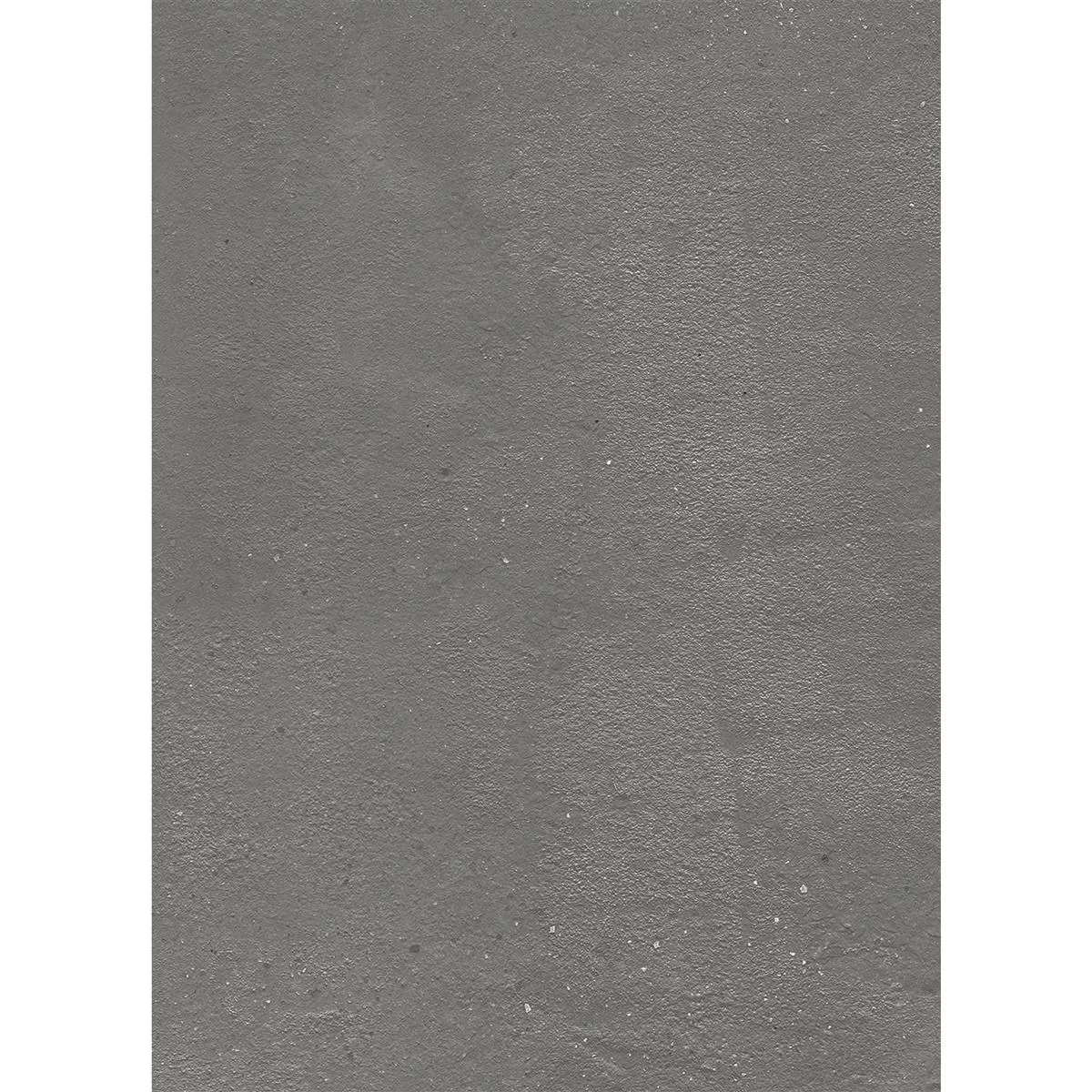 Muster von Bodenfliese Malibu Betonoptik Grau 60x120cm