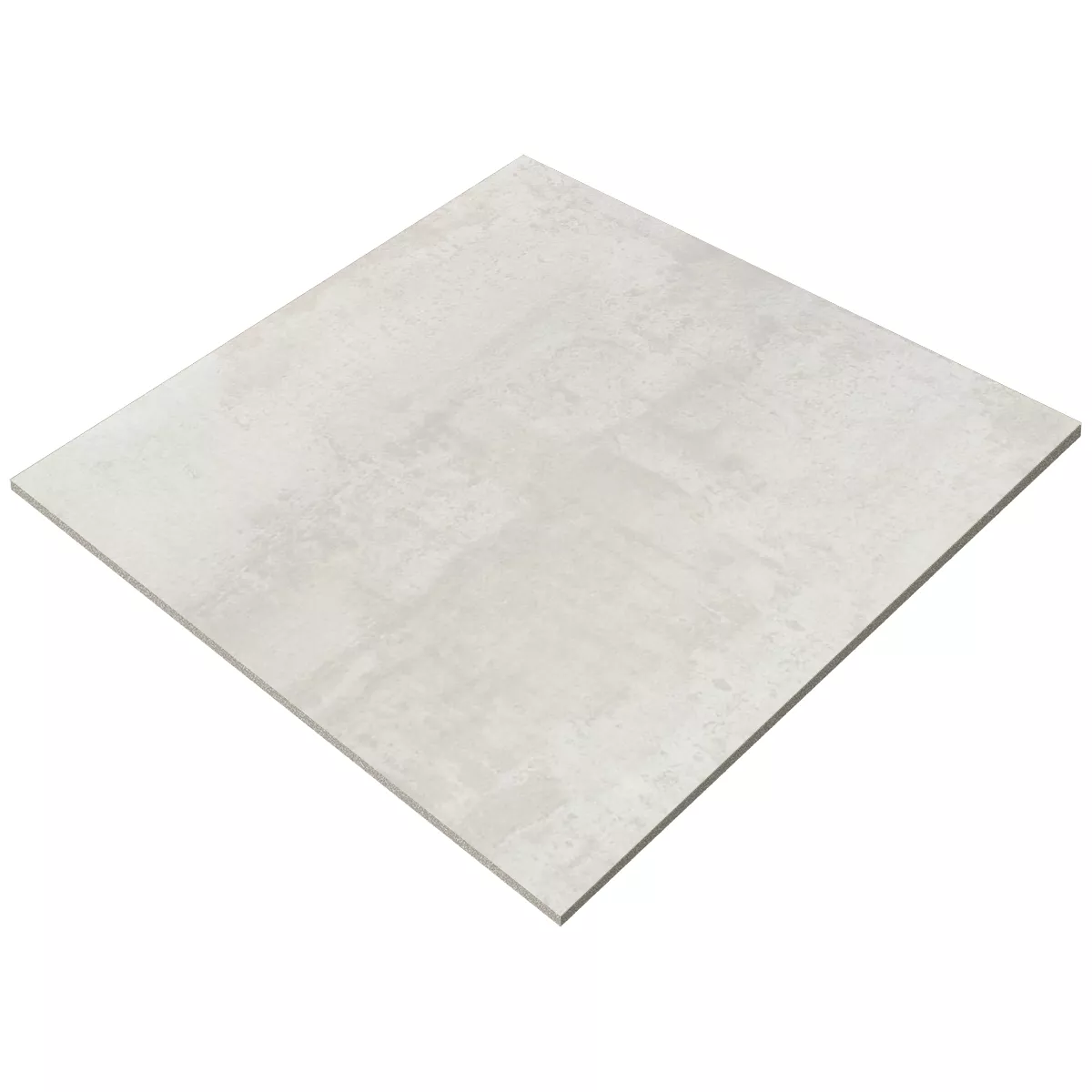 Piastrelle Herion Ottica Metallo Opaco Blanco 60x60cm