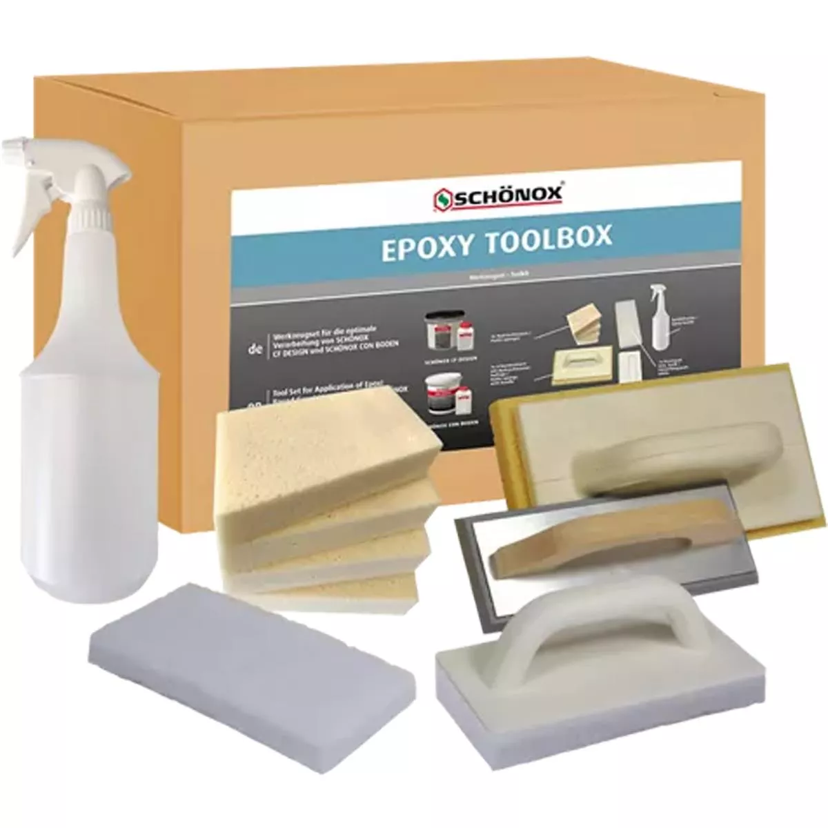 Epoxidharz Werkzeugset Schönox Epoxy Toolbox Epoxidharz Werkzeugset Schönox Epoxy Toolbox