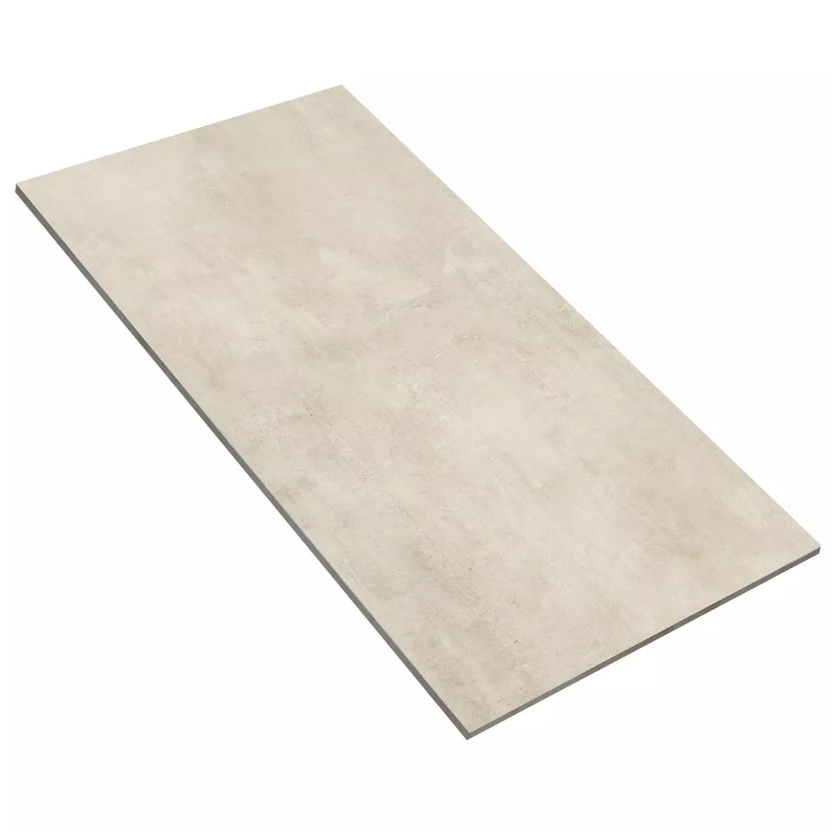 Muster von Bodenfliesen Assos Betonoptik R10/B Beige 30x60cm