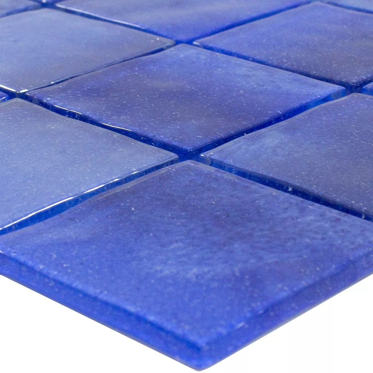 Glasmosaik Ayanos Blau 48x48x4 mm