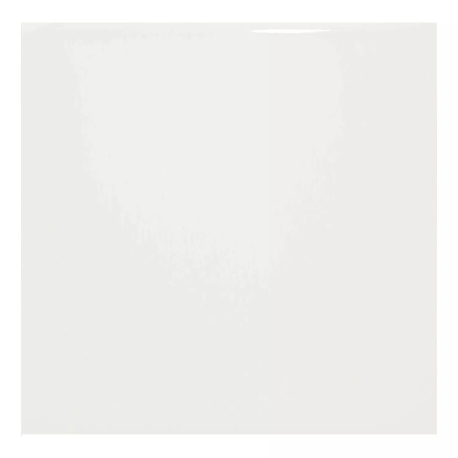 Metrofliese Weiß Glänzend 15x15 cm Ohne Facette Miona Blanco