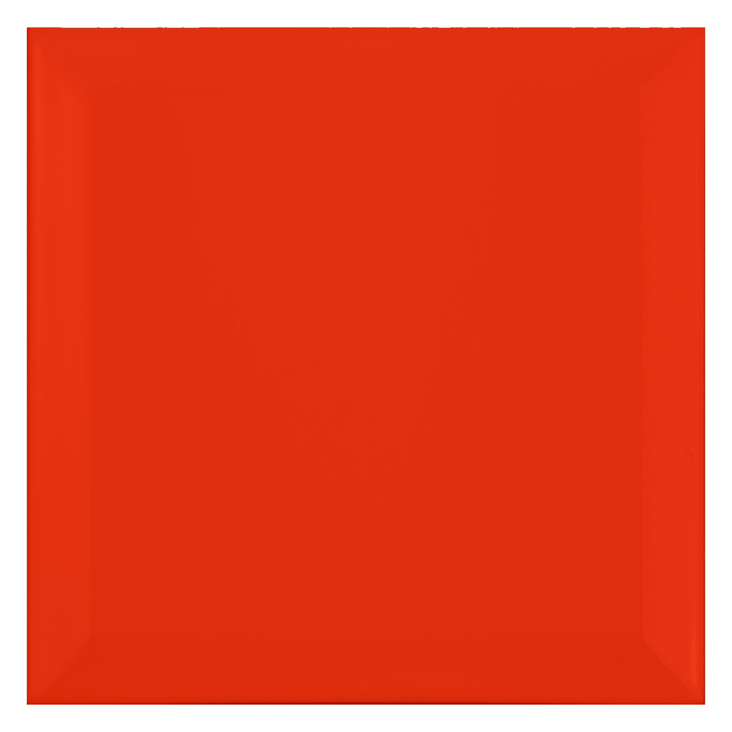 Metrofliese Rot Matt 15x15 cm Facette Eris Rojo