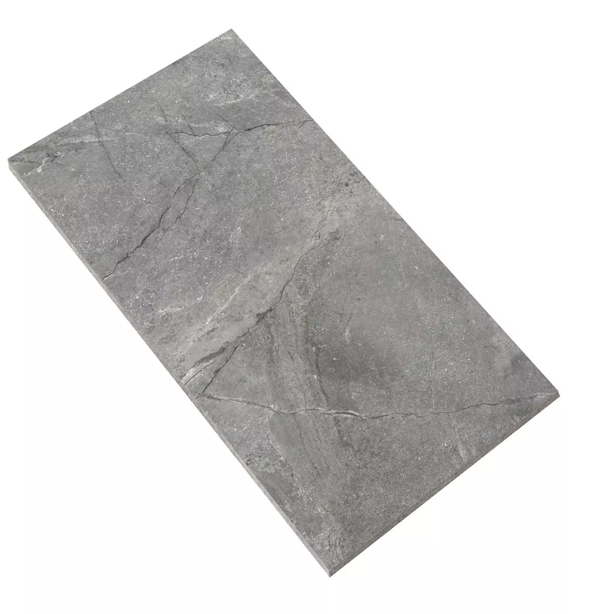 Carrelage Sol Et Mur Pangea Marbre Optique Mat Gris 60x120cm