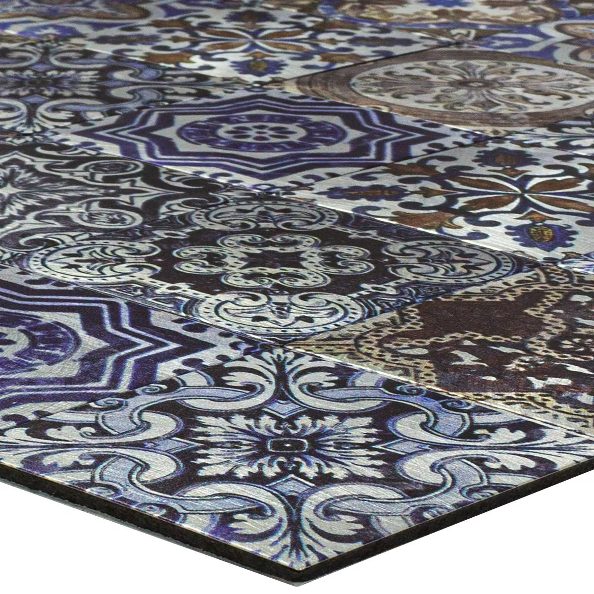 Mosaik Fliesen Metall Retro Livorno Selbstklebend Mosaik Fliesen Metall Retro Livorno Selbstklebend