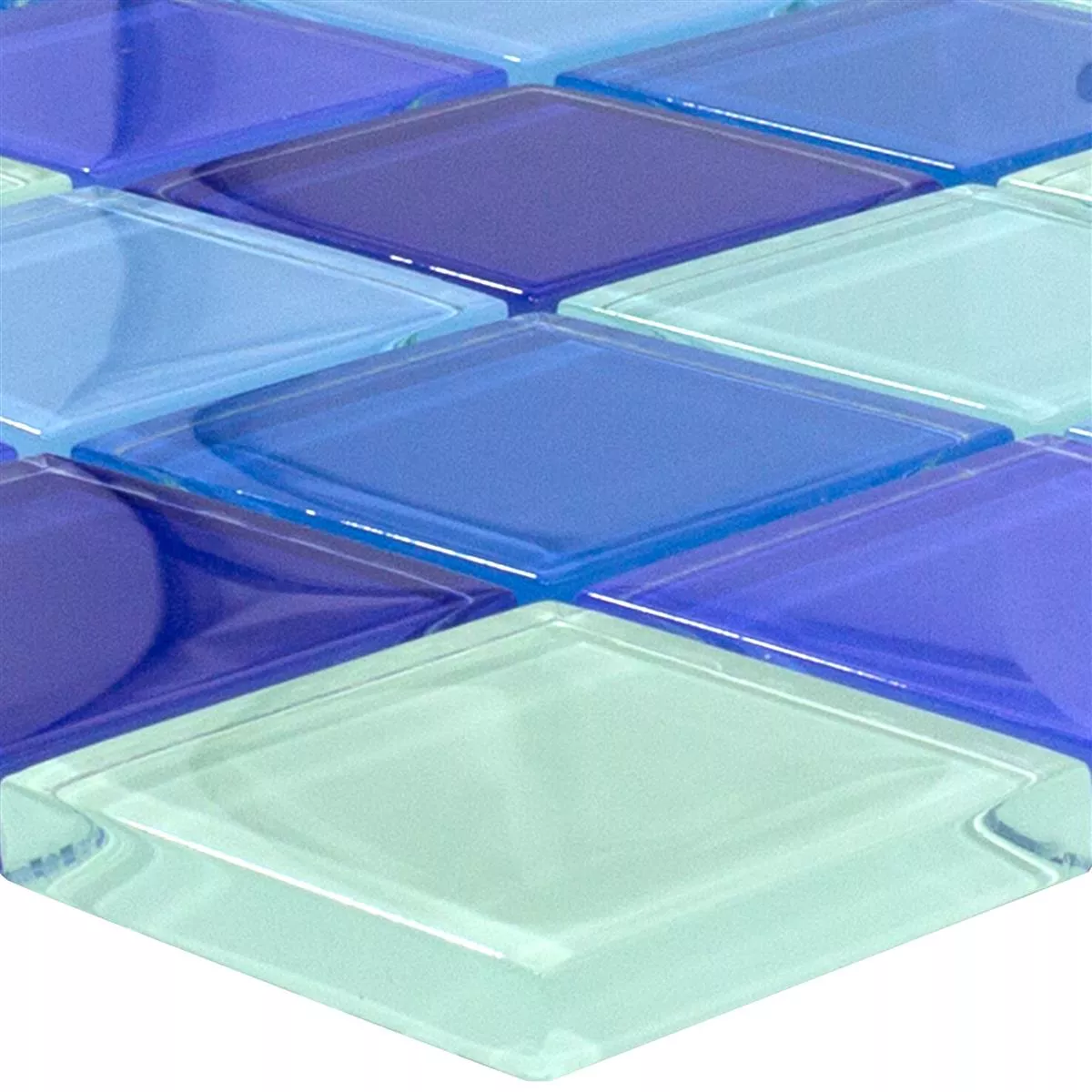 Glasmosaik Fliesen Glasgow Blau Mix Glasmosaik Fliesen Glasgow Blau Mix