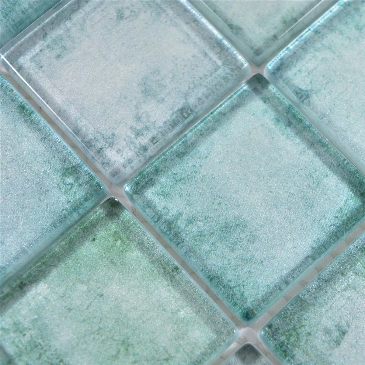 Mosaico Di Vetro Piastrelle Clementine Verde