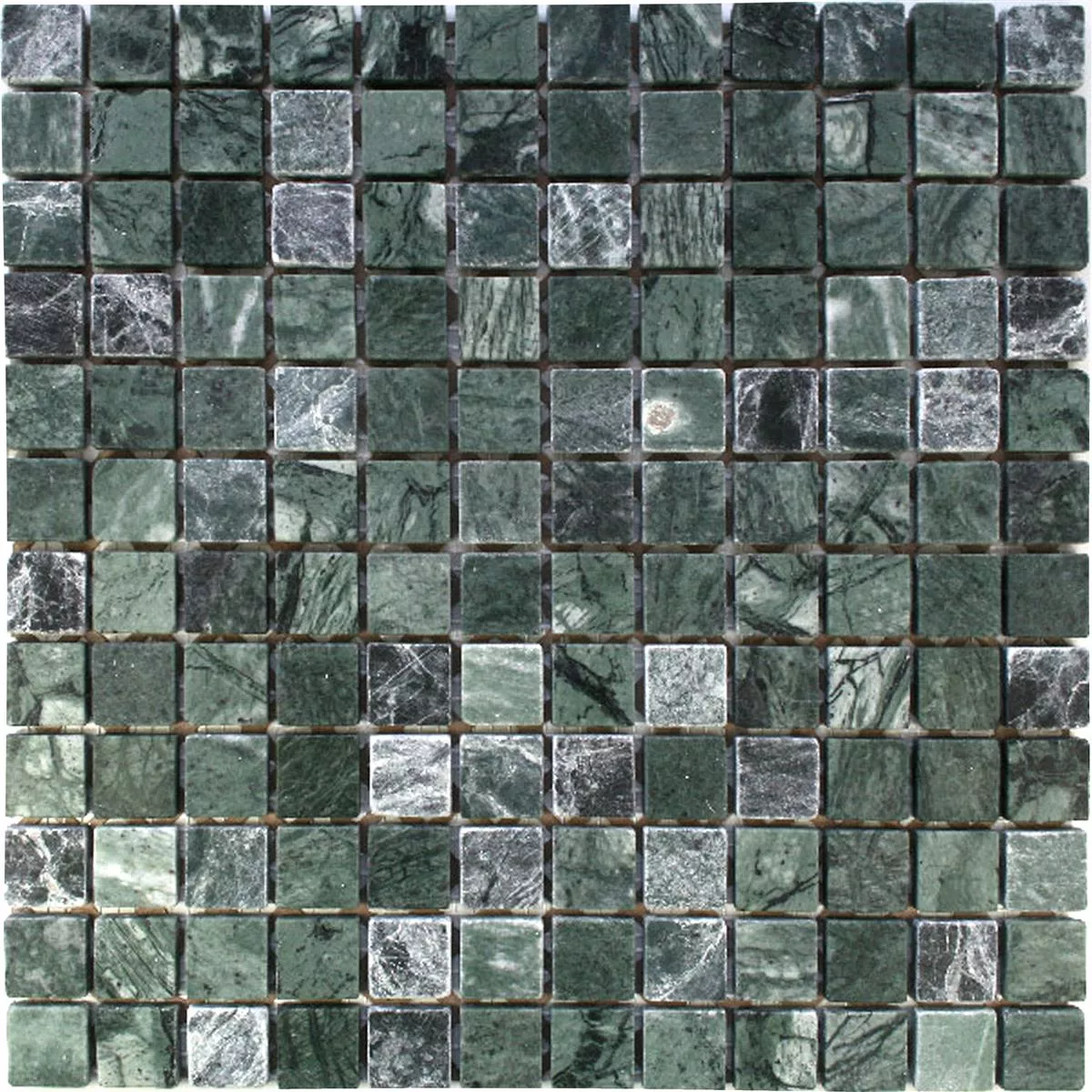 Mosaico Marmo 23x23x8mm Verde