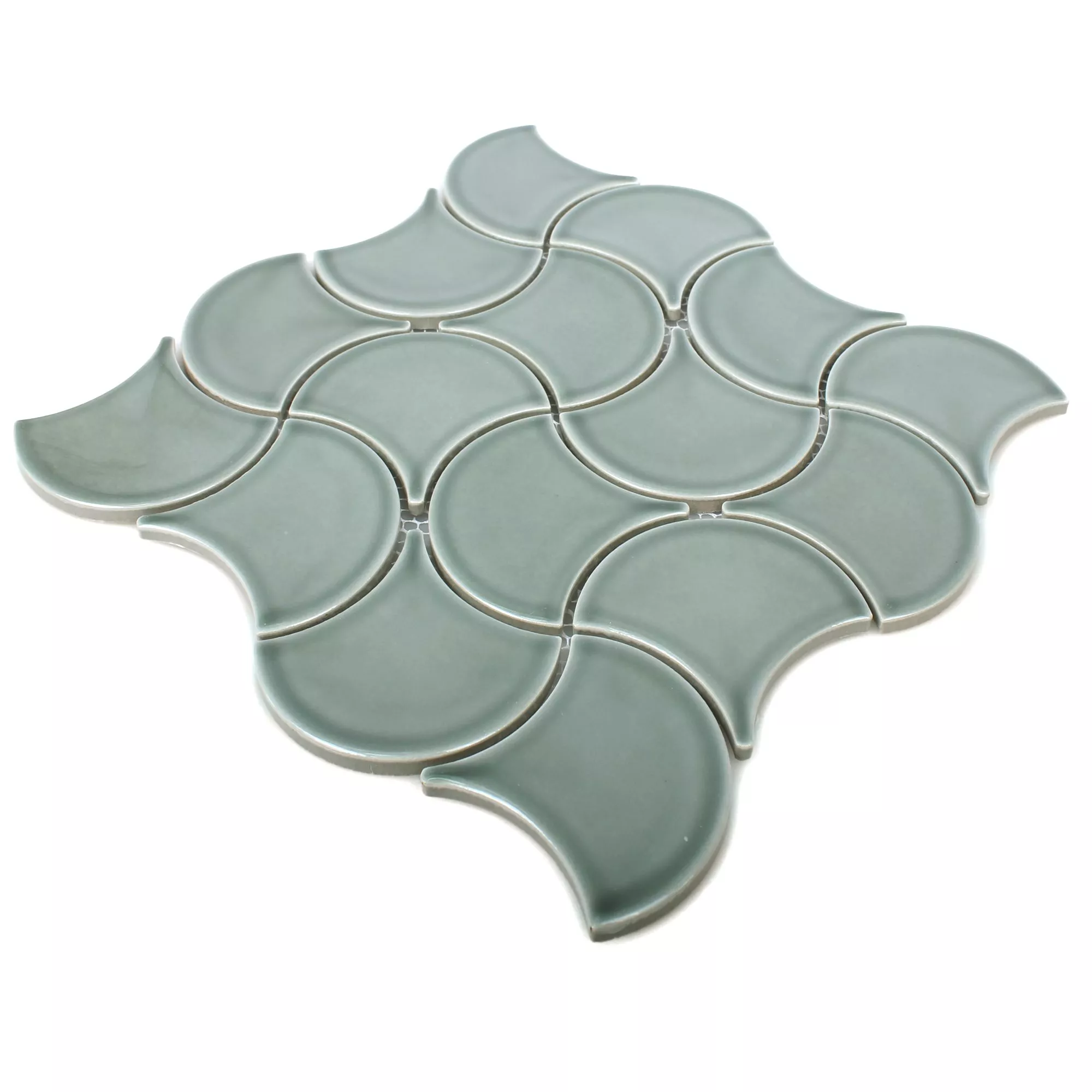 Ceramica Mosaico Toledo Welle Verde