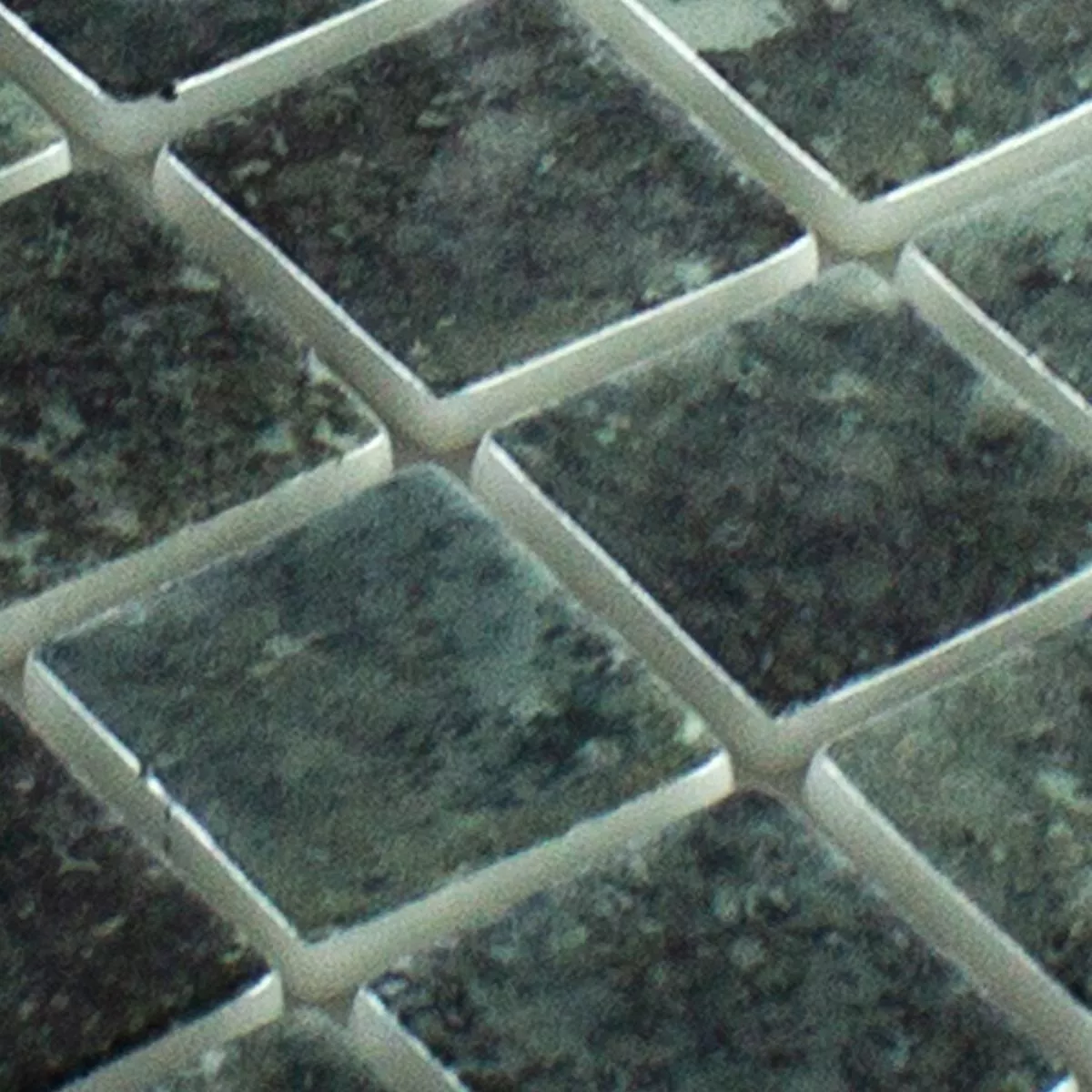Campione Mosaico vetro piscina Baltic Nero
