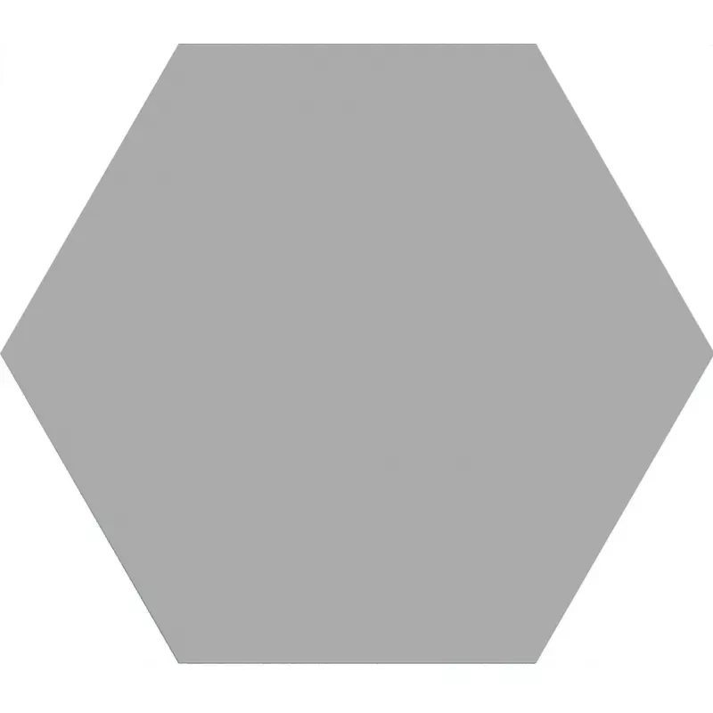 Bodenfliesen Loire Grau Sechseck Strukturiert 23x27 cm