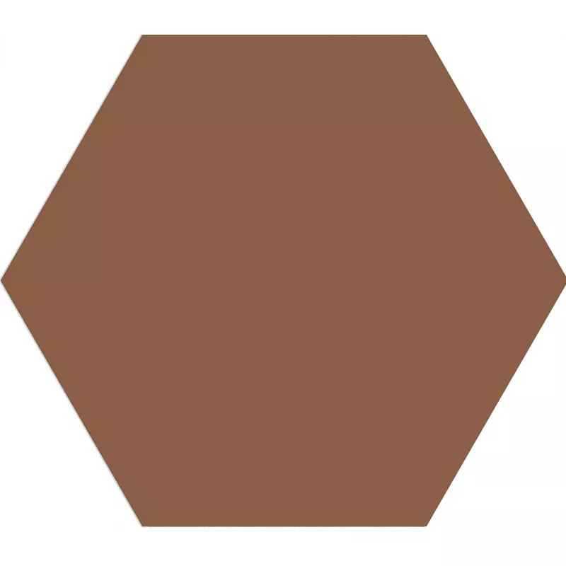 Bodenfliesen Loire Terra Sechseck Strukturiert 23x27 cm