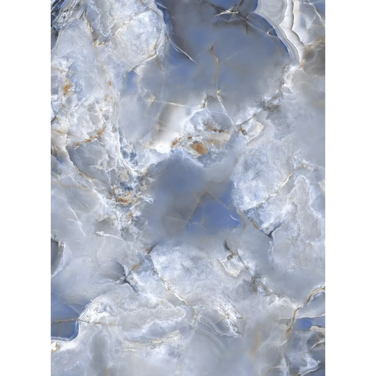 New York Blau Poliert 60x120 cm