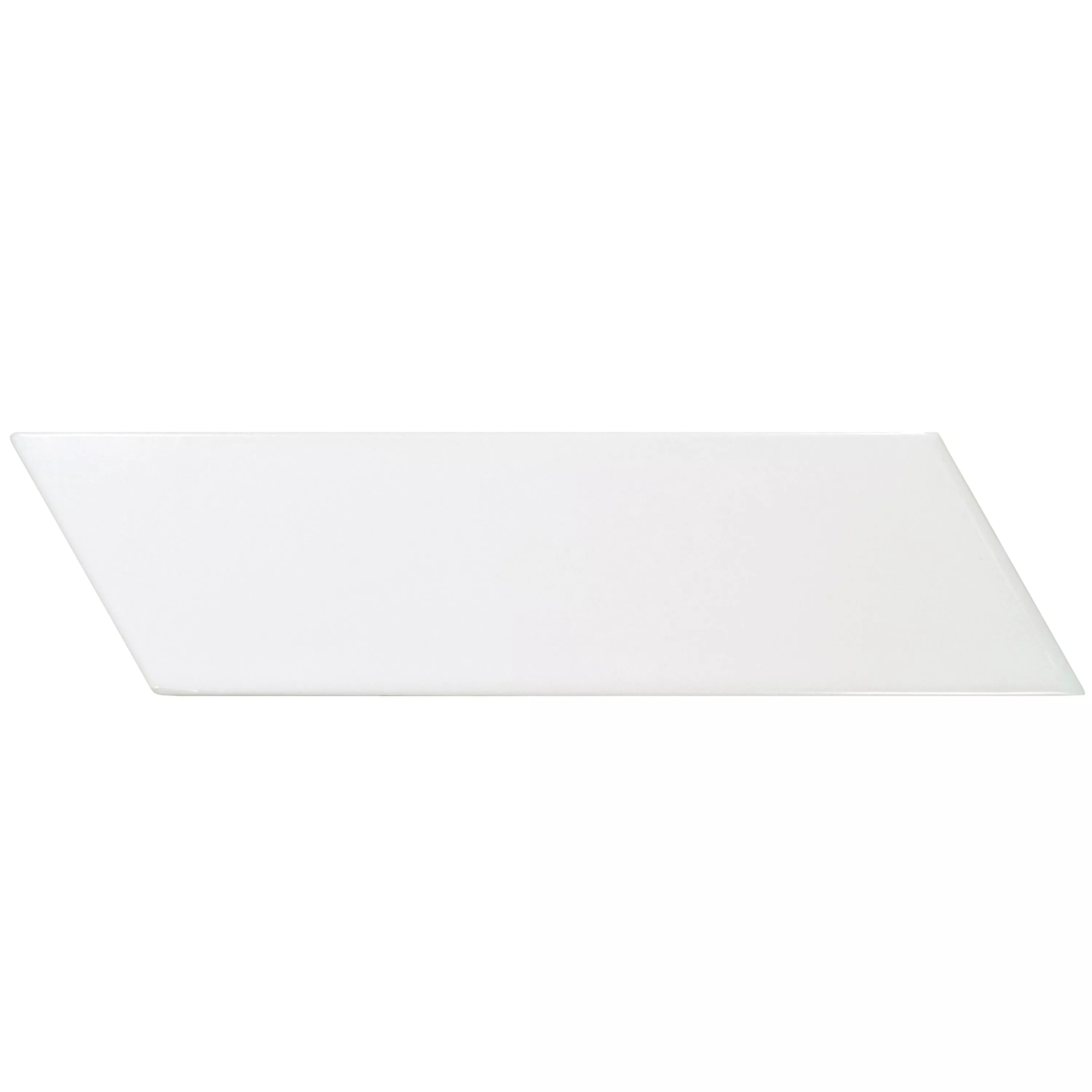 Rivestimenti Silex 18,6x5,2cm Bianco In Diagonale Destra