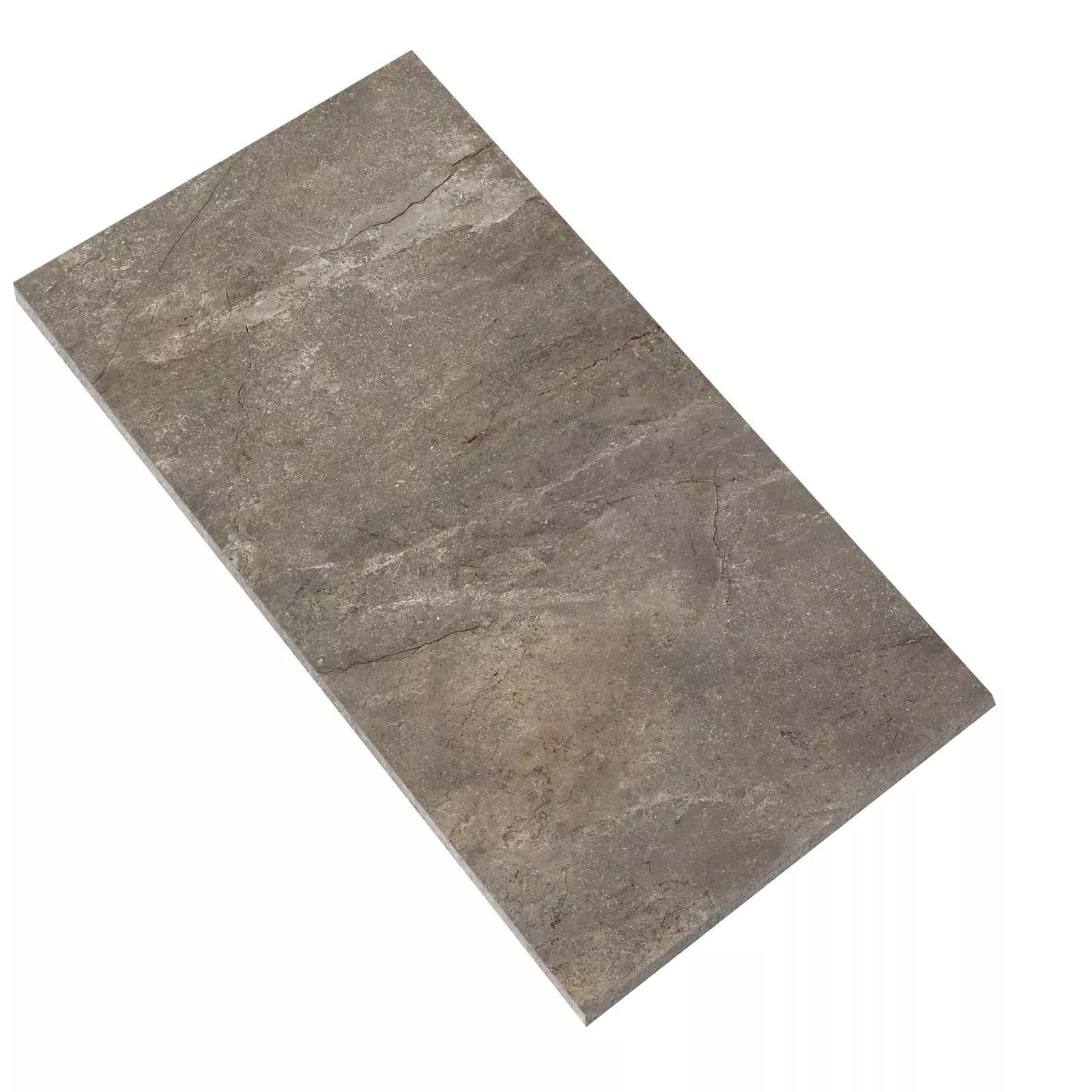 Piastrelle Noiron Opaco Lucidato Mocca 60x120cm