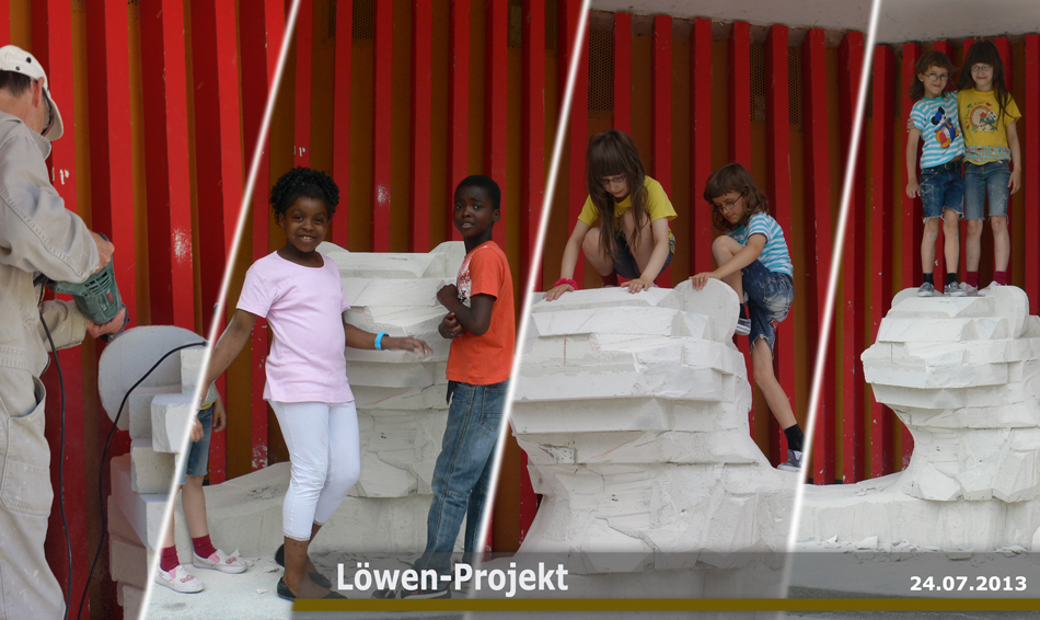 Kinder Löwen-Projekt 2013