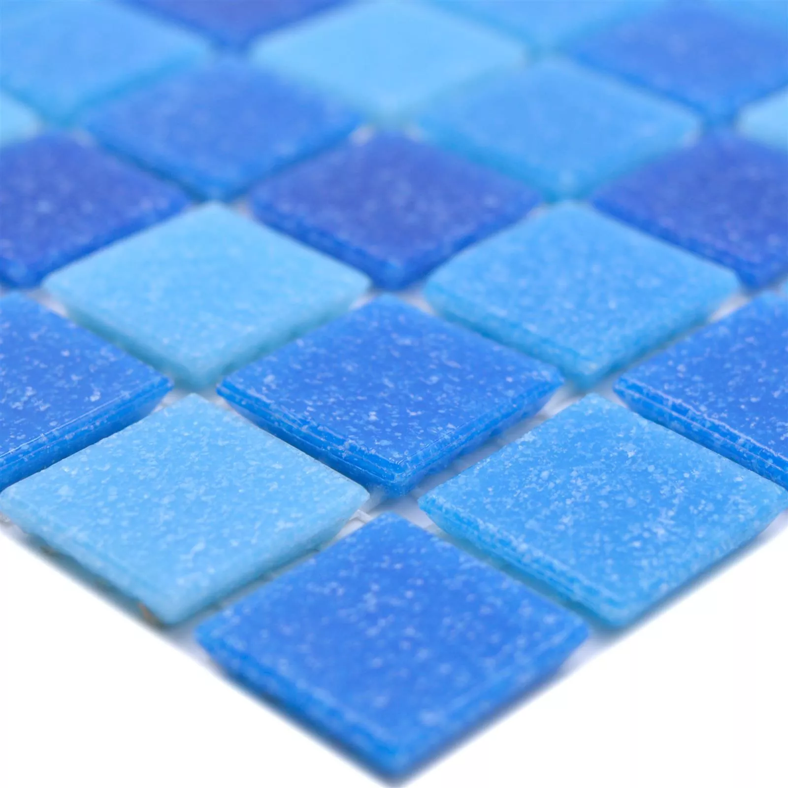 Piscina Mosaico North Sea Blu Blu Chiaro Mix