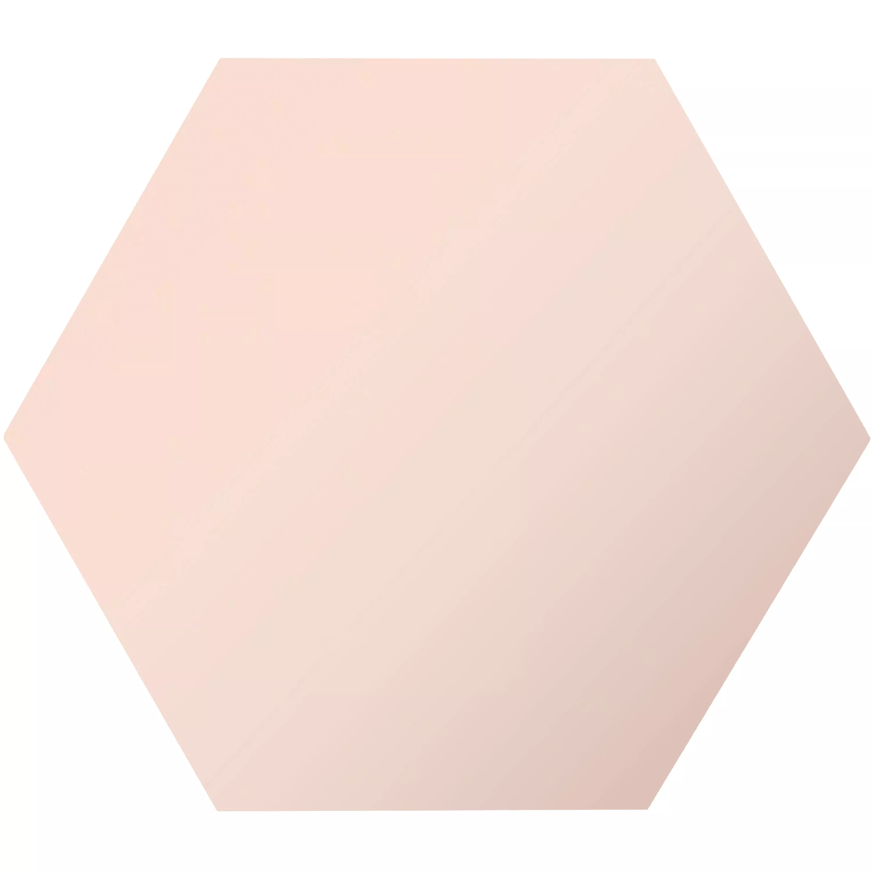 Feinsteinzeug Fliesen Modena Hexagon Uni Pink Feinsteinzeug Fliesen Modena Hexagon Uni Pink