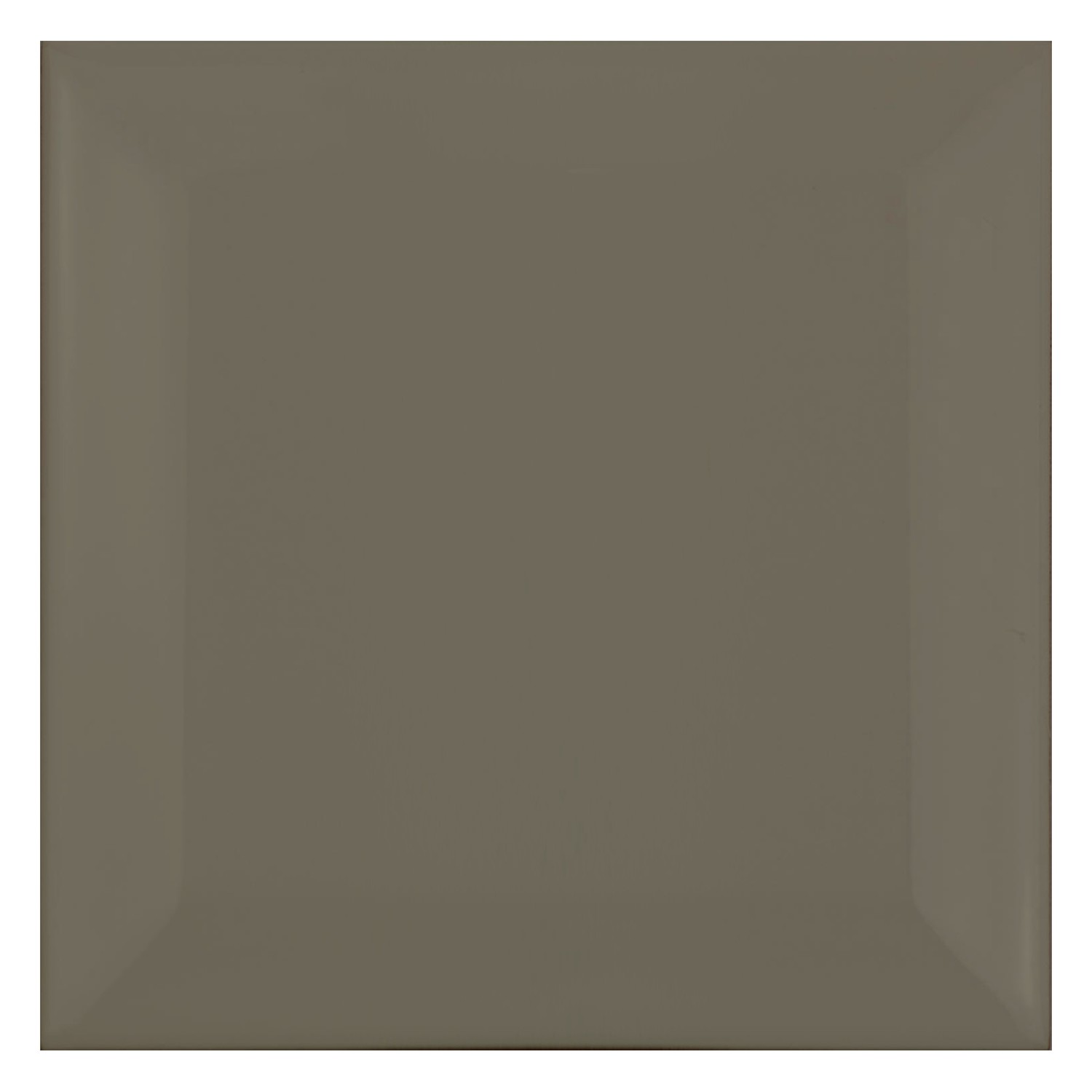 Metrofliese Grau Matt 10x10 cm Facette Catarina Dark Grey
