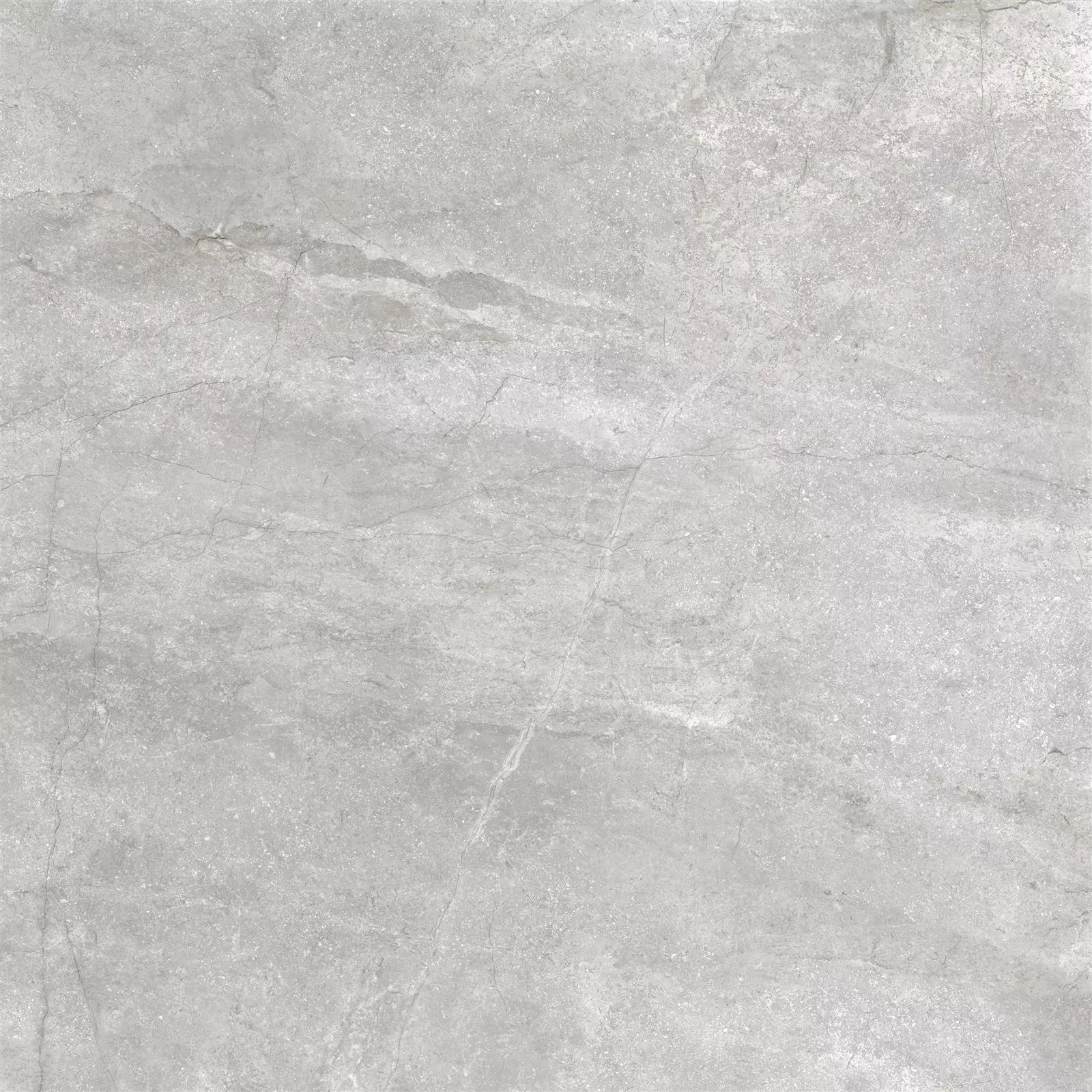 Bodenfliese Noiron Poliert Silber 60x60cm Bodenfliese Noiron Poliert Silber 60x60cm