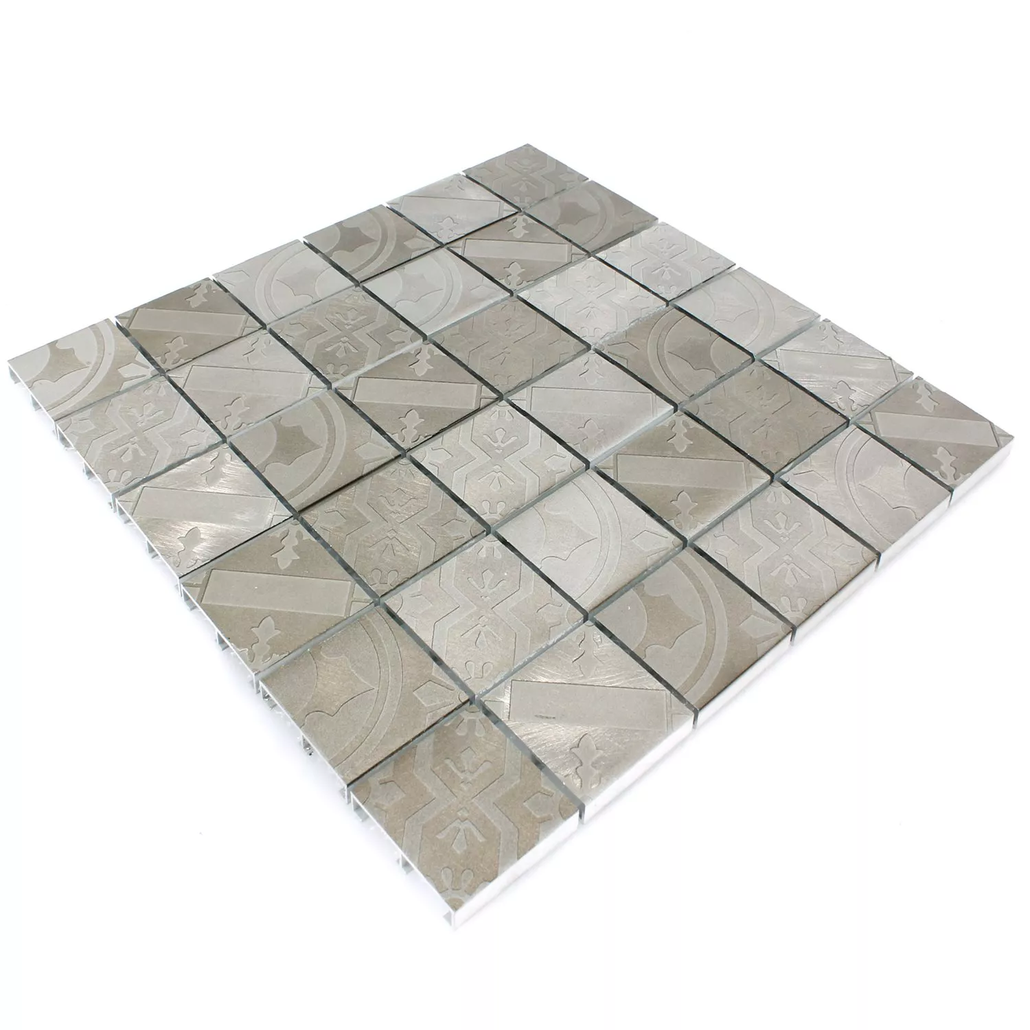 Mosaico Alluminio Callao Marrone