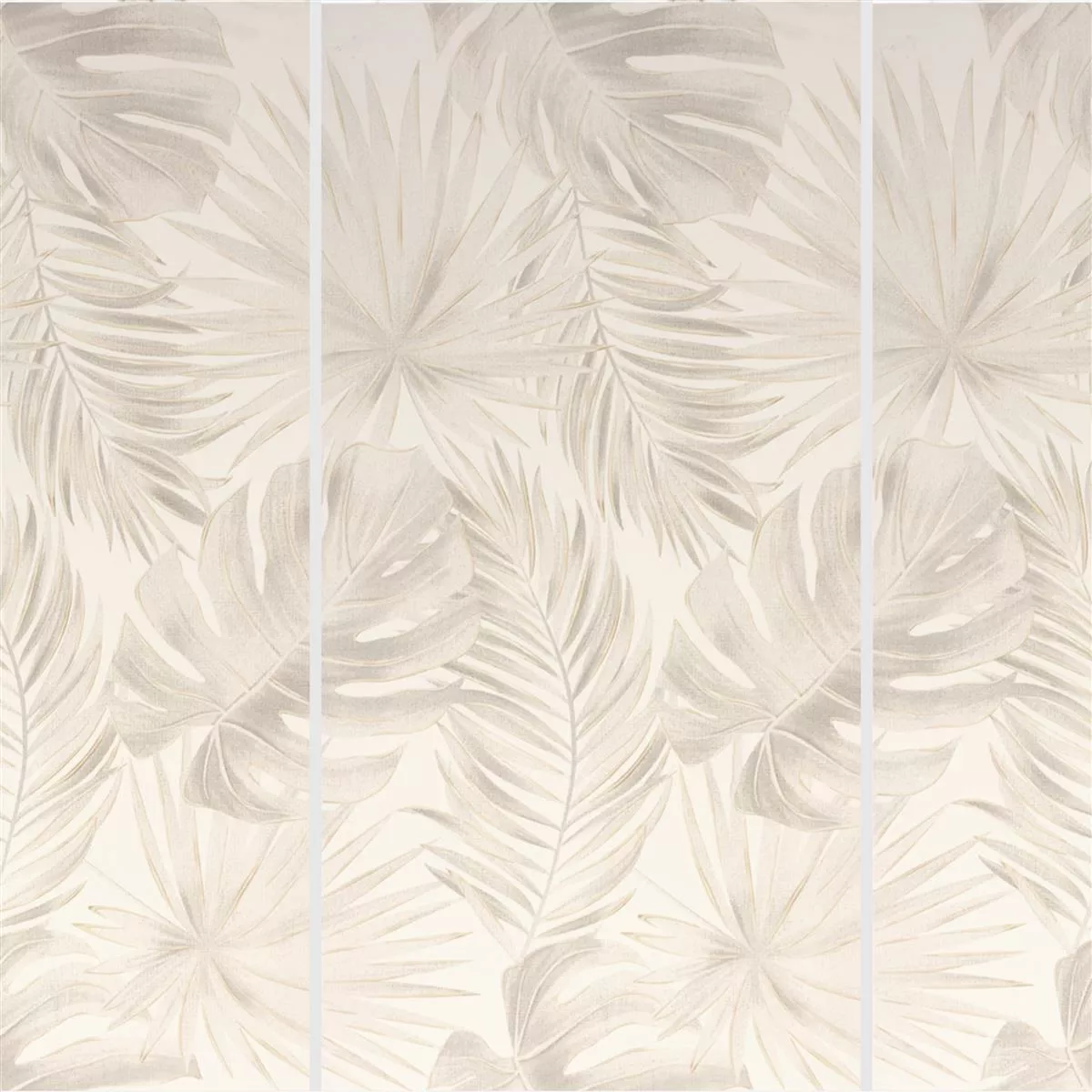 Rivestimenti Maldives Floral 30x60cm Avorio