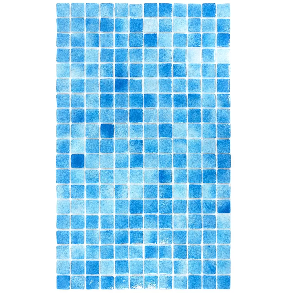Vetro Piscina Mosaico Lagoona Mare Blu