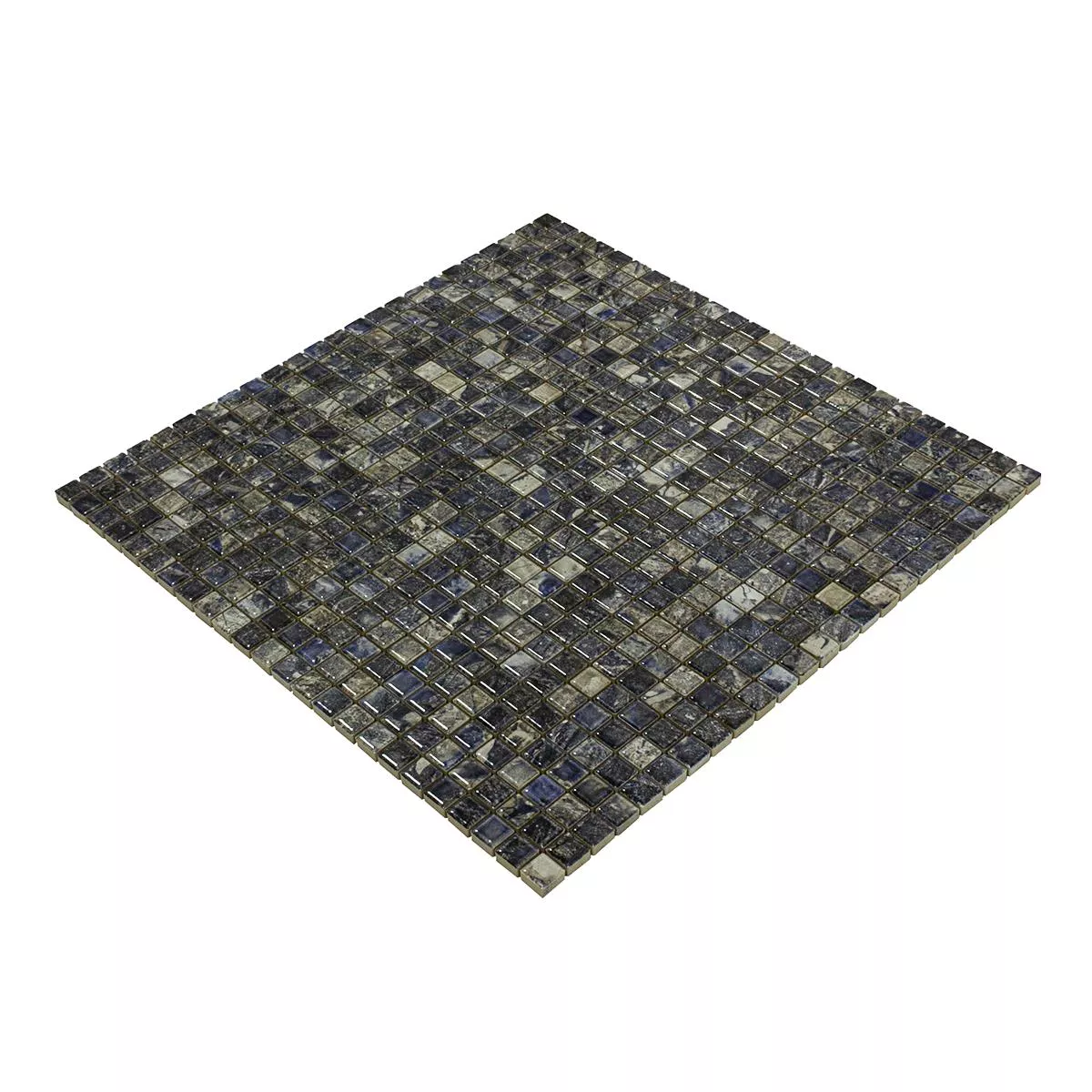 Céramique Mosaïque Carrelage Elysium Marbre Optique Bleu Foncé 12