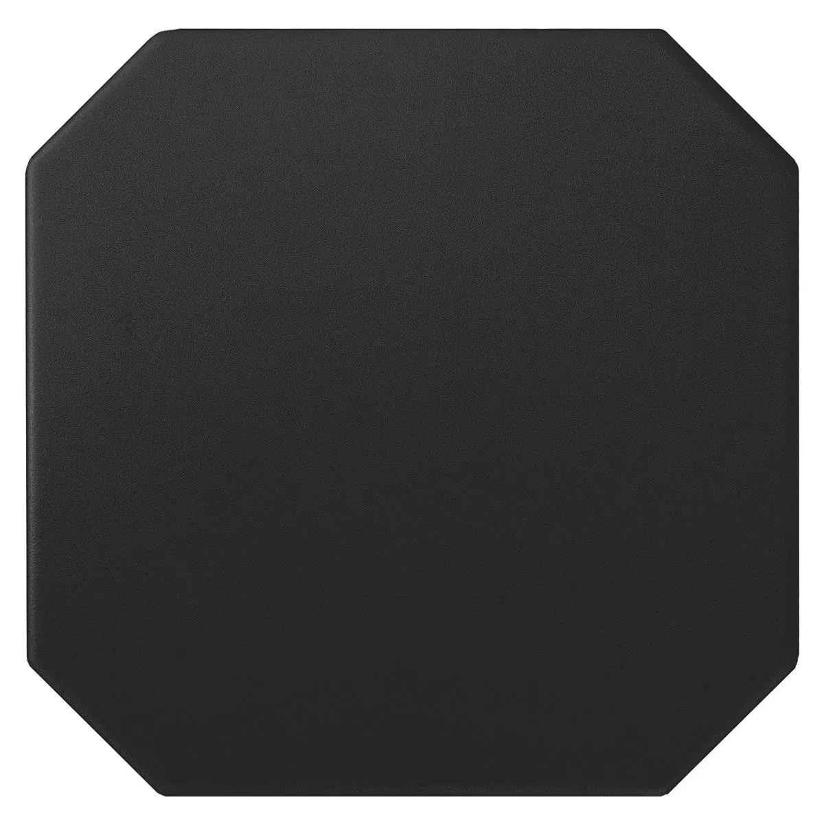 Grès Cérame Pleine Masse Carrelage Genexia Uni Noir Octogone 20x20cm Grès Cérame Pleine Masse Carrelage Genexia Uni Noir Octogone 20x20cm