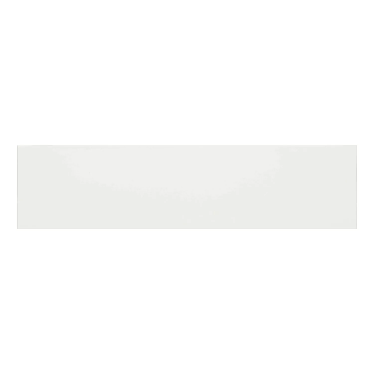 Carrelage métro Blanc Mat 7,5x30 cm Sans Facette Swissland Blanco