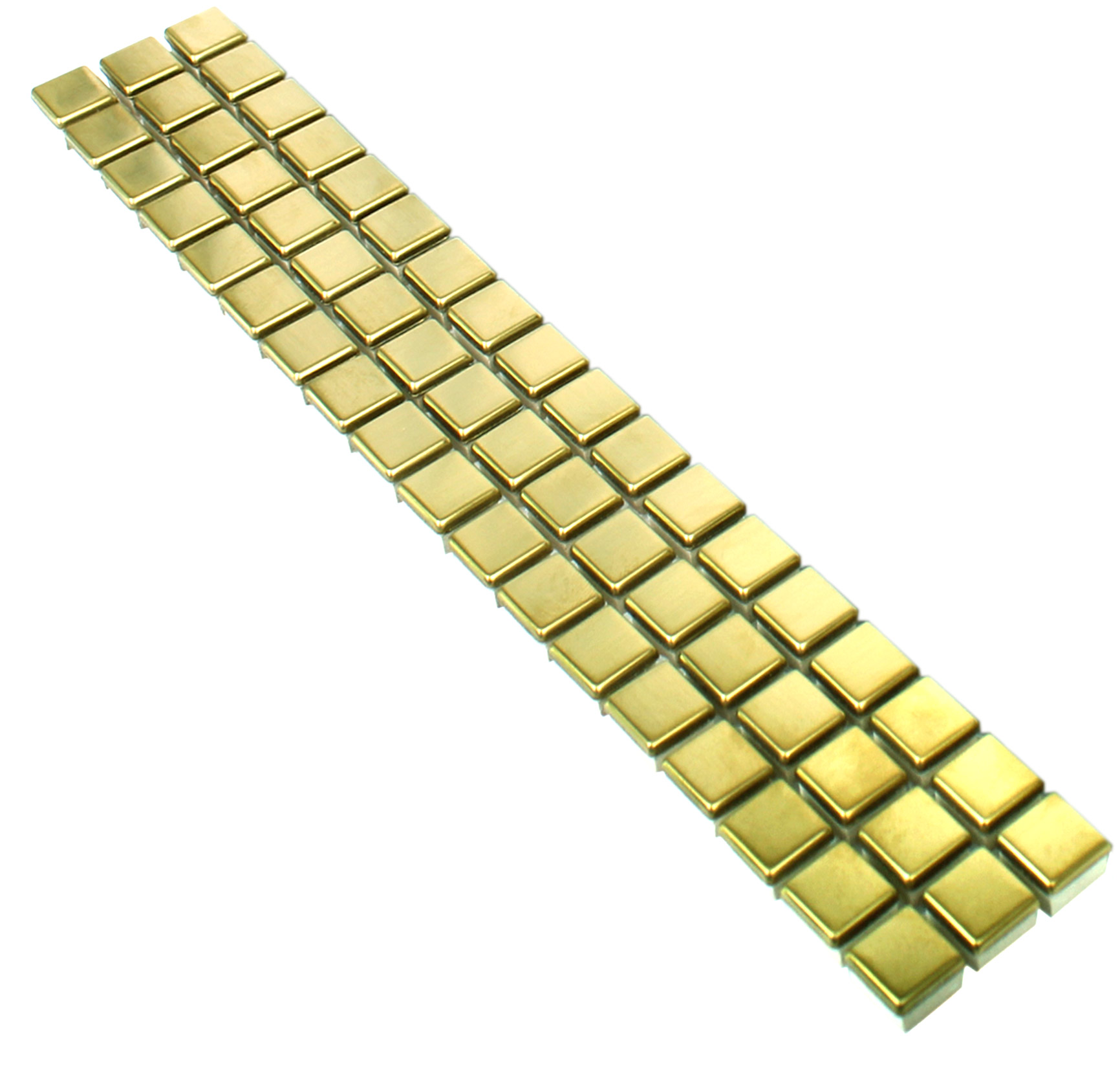 Edelstahl Bordüre Emerson Gold