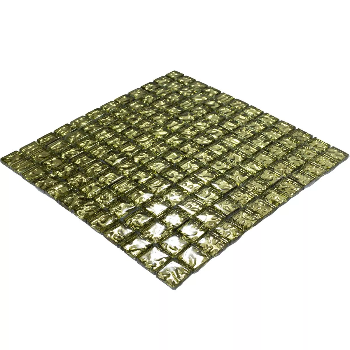 Mosaico Di Vetro Piastrelle Aquatic Oro
