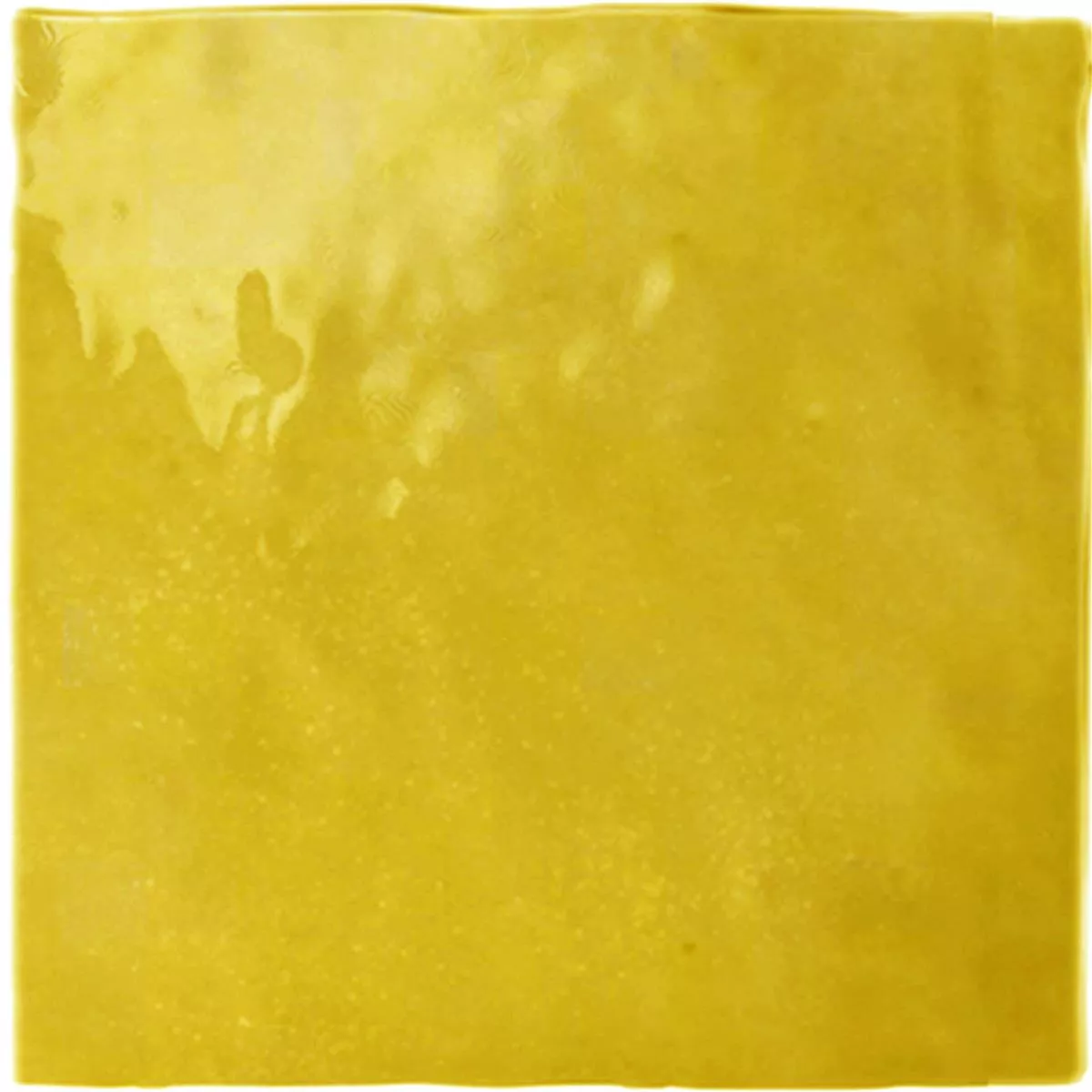 Wandfliese Rebecca Gewellt Gelb 16,2x16,2cm