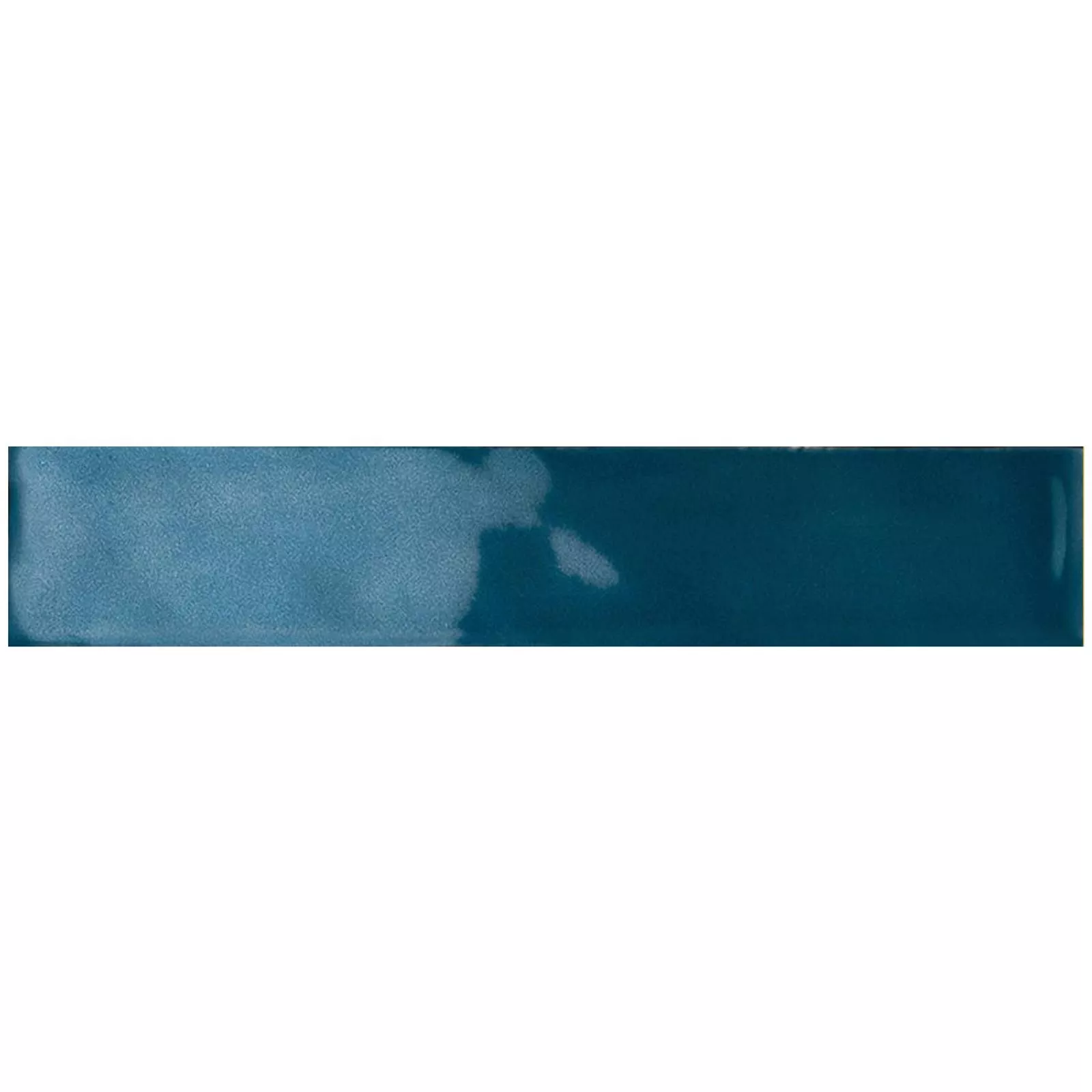 Wandfliesen Montreal Gewellt Blau 5x25cm