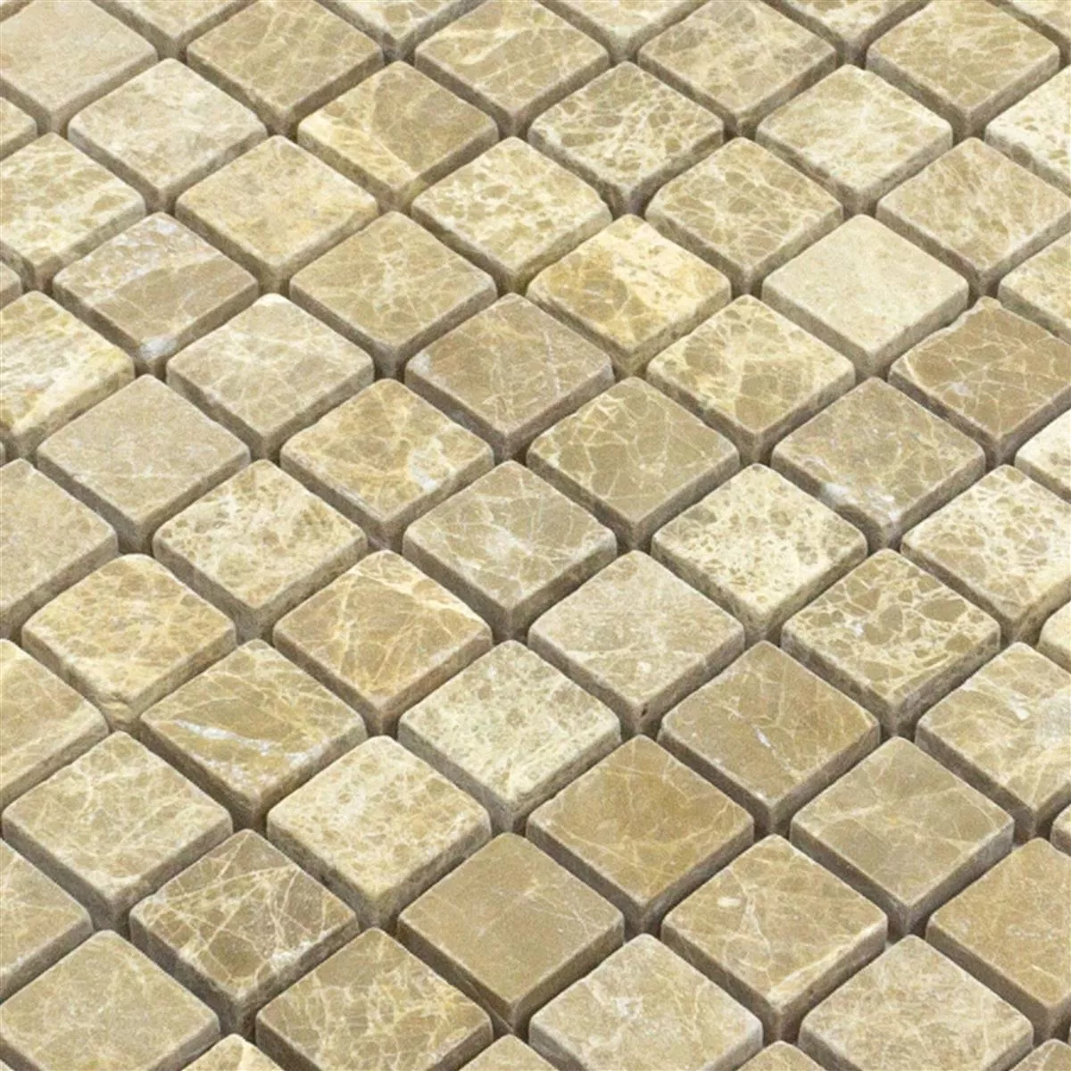 Campione Marmo Mosaico In Pietra Naturale Piastrelle Menia Beige