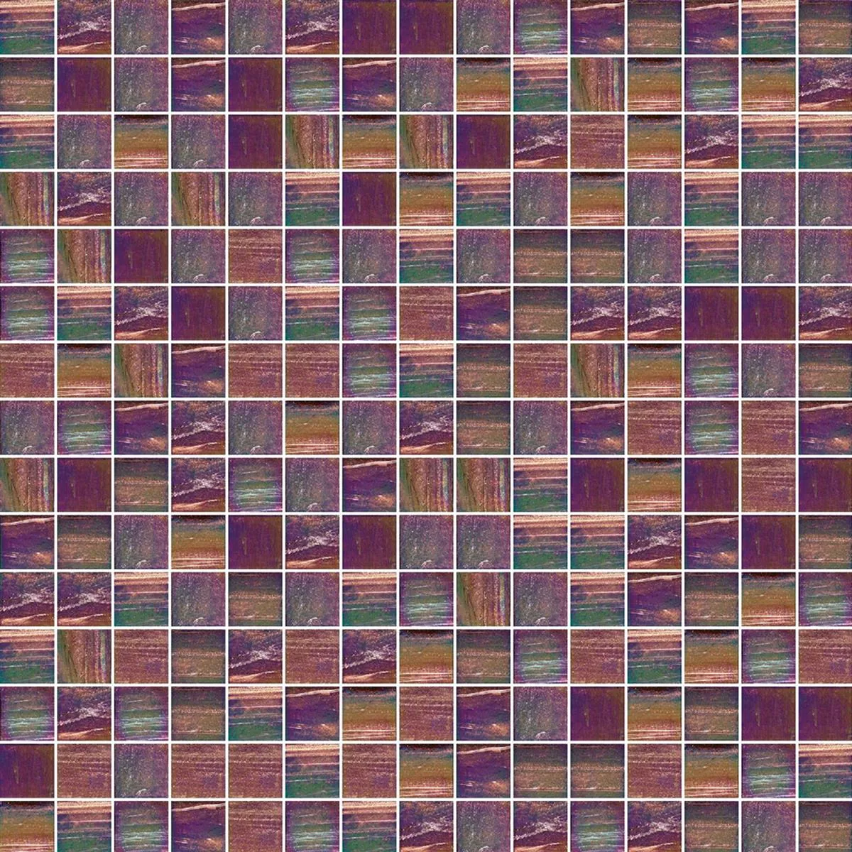 Mosaïque En Verre Carrelage Trend-Vi 823 Shining 20x20 mm