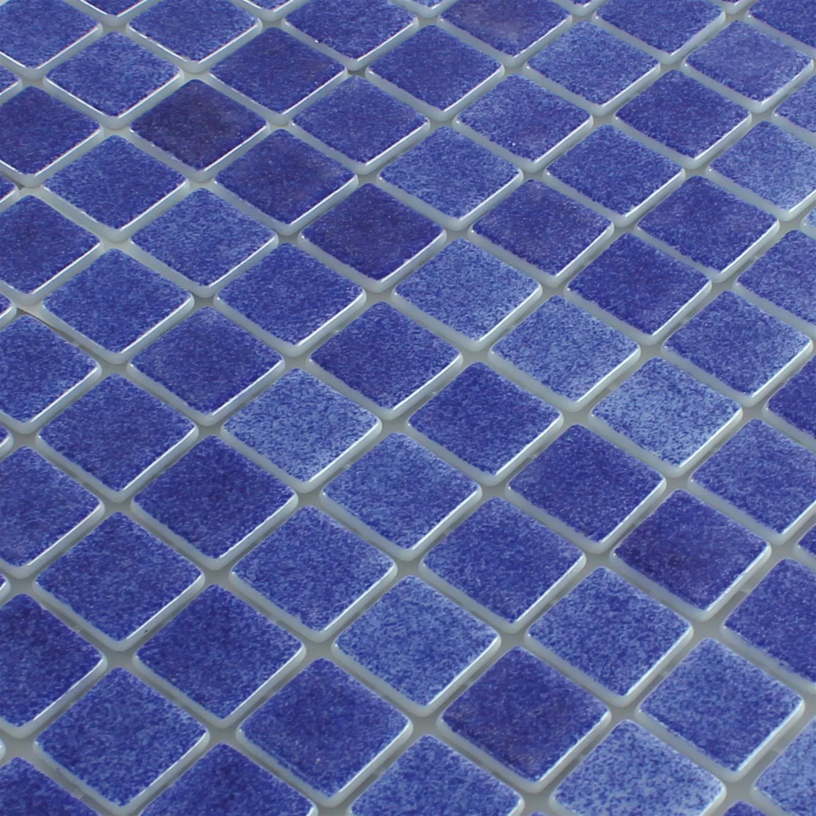 Vetro Piscina Mosaico Antonio Blu Scuro