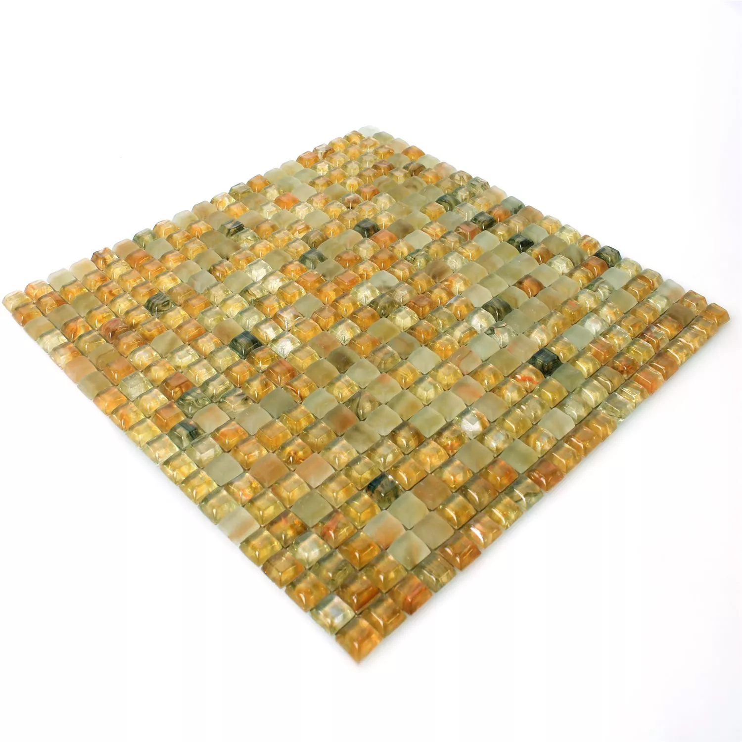 Glas Schwimmbad Pool Mosaik Fliesen Pergamon Beige